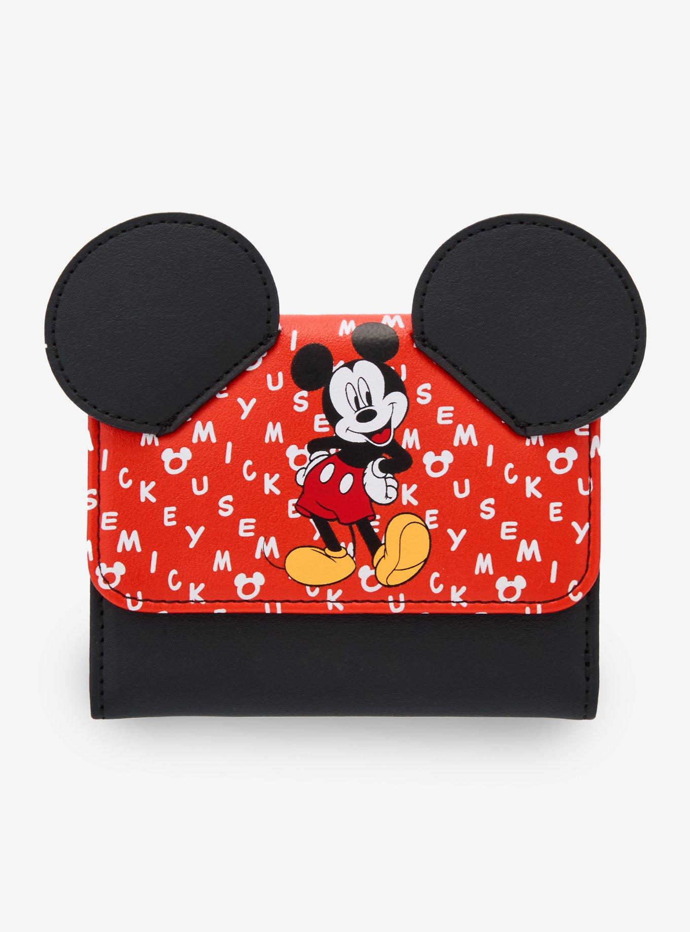 Loungefly Disney Mickey Mouse Ears Slouch Mini Backpack, , hi-res