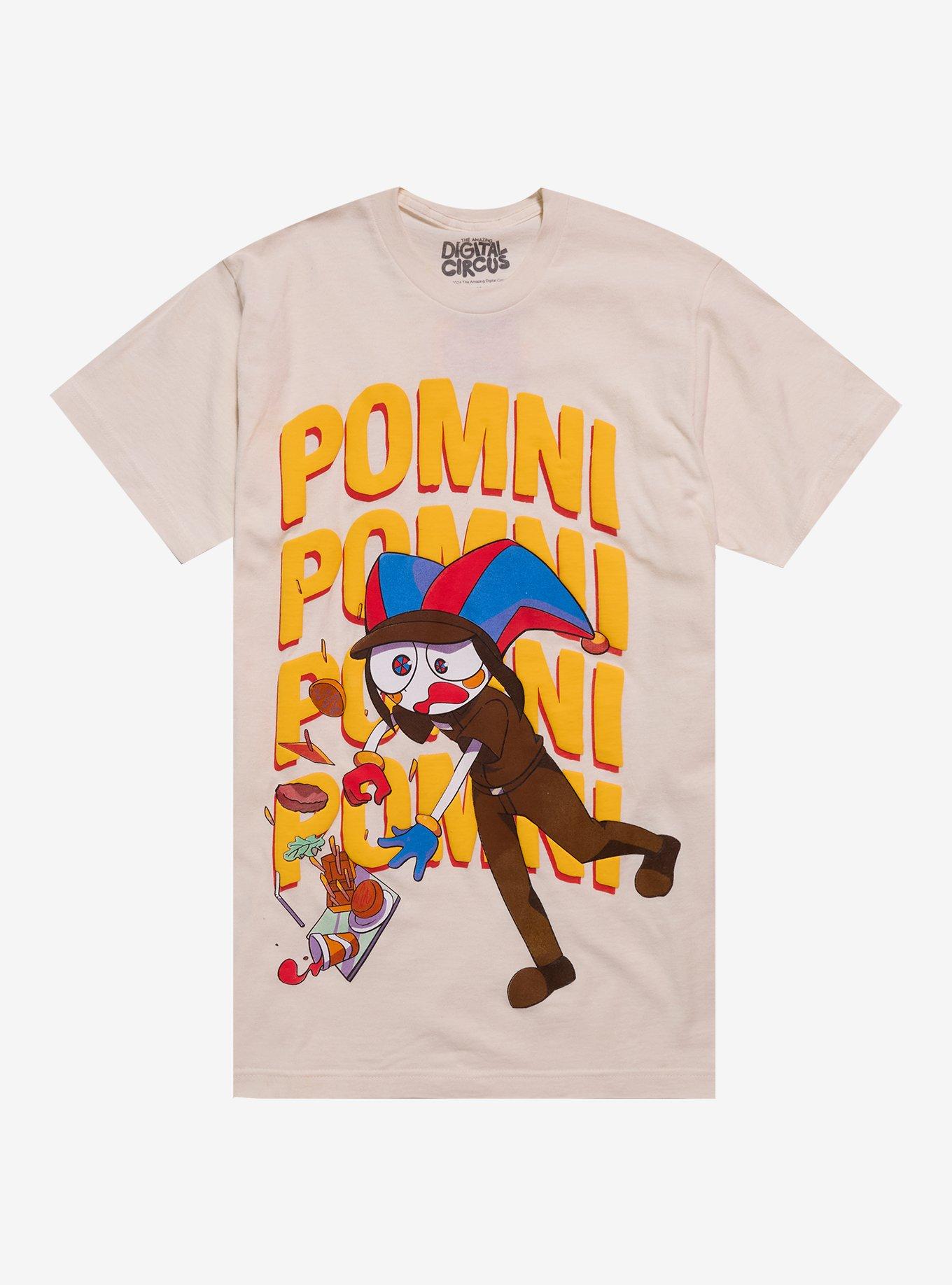 The Amazing Digital Circus Pomni Puff Paint T-Shirt | Hot Topic