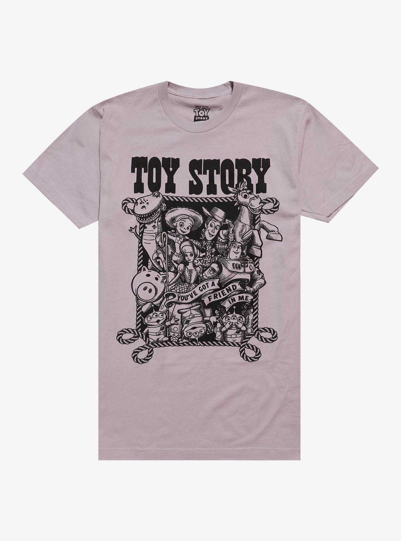 Disney Pixar Toy Story Group Sketch T-Shirt, , hi-res