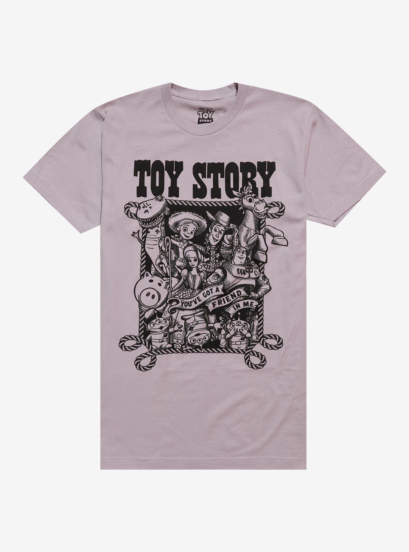 Disney Pixar Toy Story Group Sketch T-Shirt, , hi-res