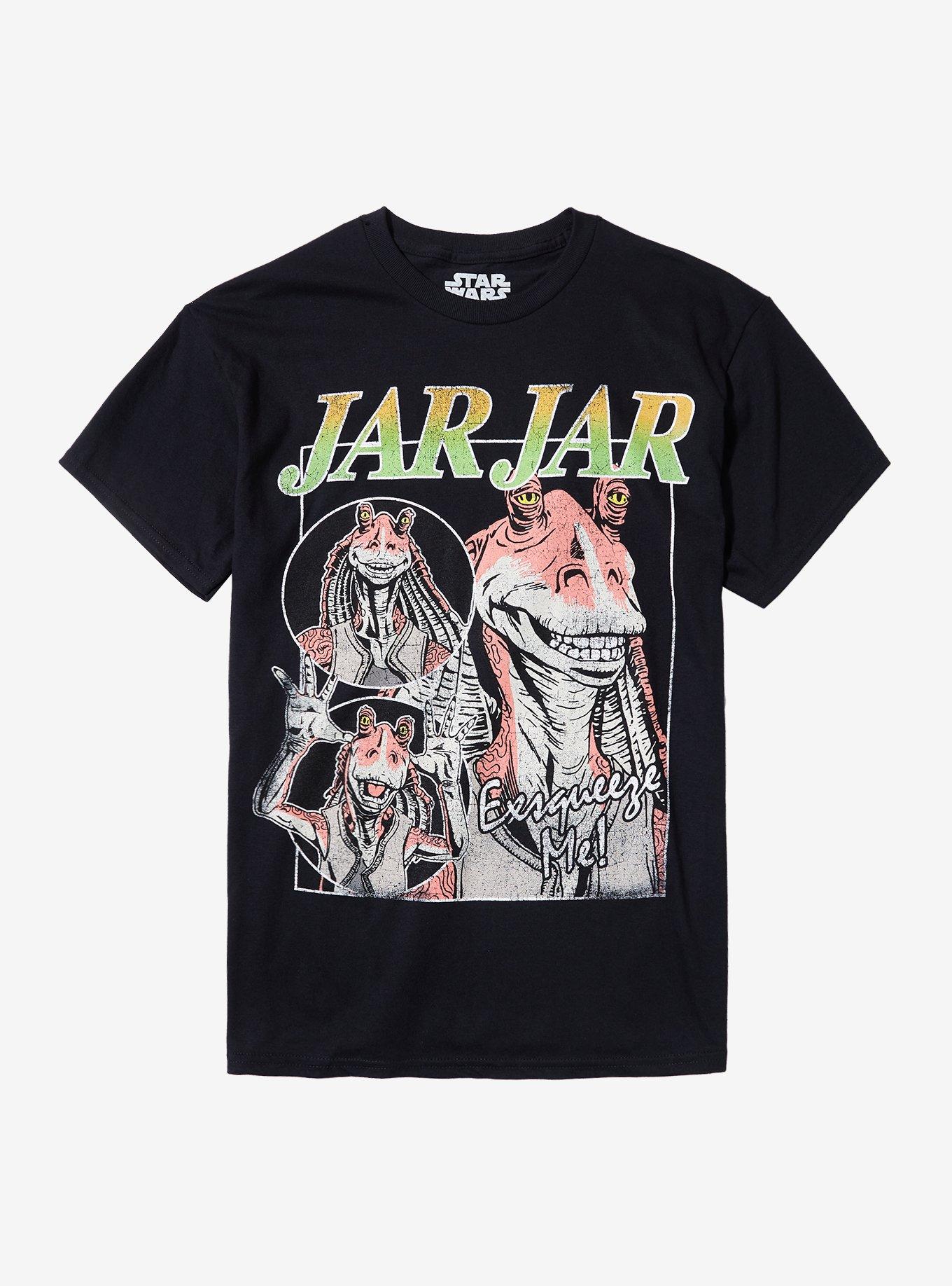 Star Wars Jar Jar Binks Collage T-Shirt, , hi-res