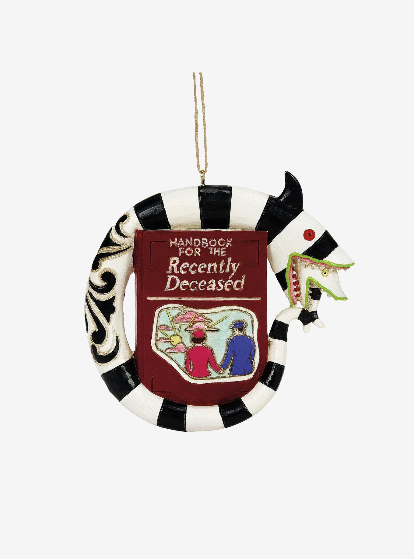 Beetlejuice Sand Worm & Book Jim Shore Ornament, , hi-res