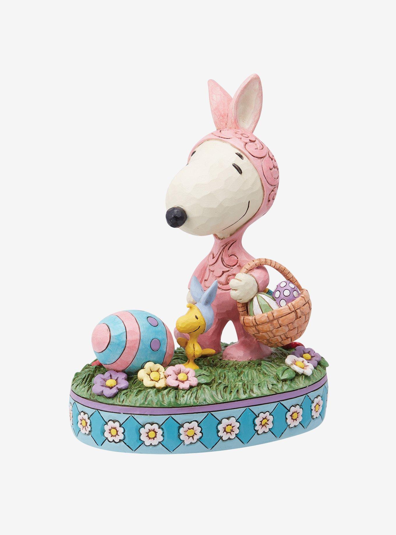 Peanuts Snoopy & Woodstock Easter Bunnies Jim Shore Figurine, , hi-res