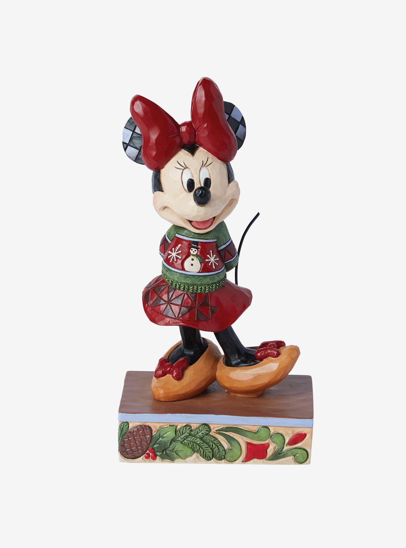 Disney Minnie Christmas Sweater Jim Shore Figure, , hi-res