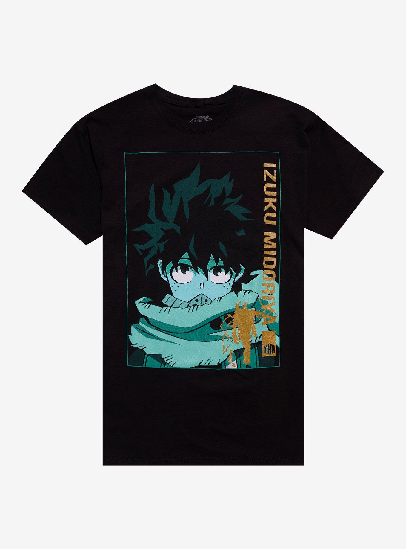 My Hero Academia Midoriya Gold Foil T-Shirt, , hi-res