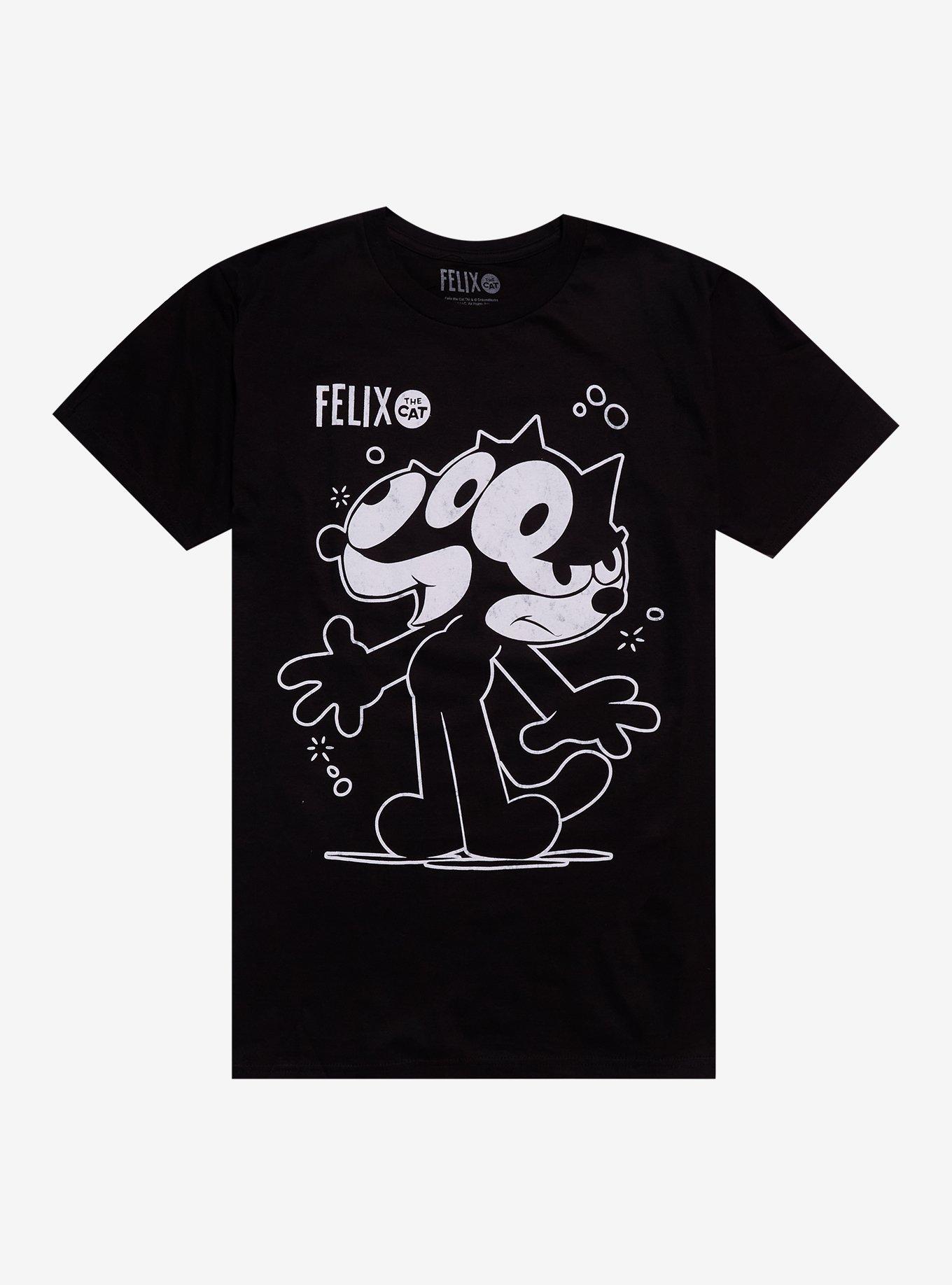 Felix The Cat Multiple Heads T-Shirt, , hi-res