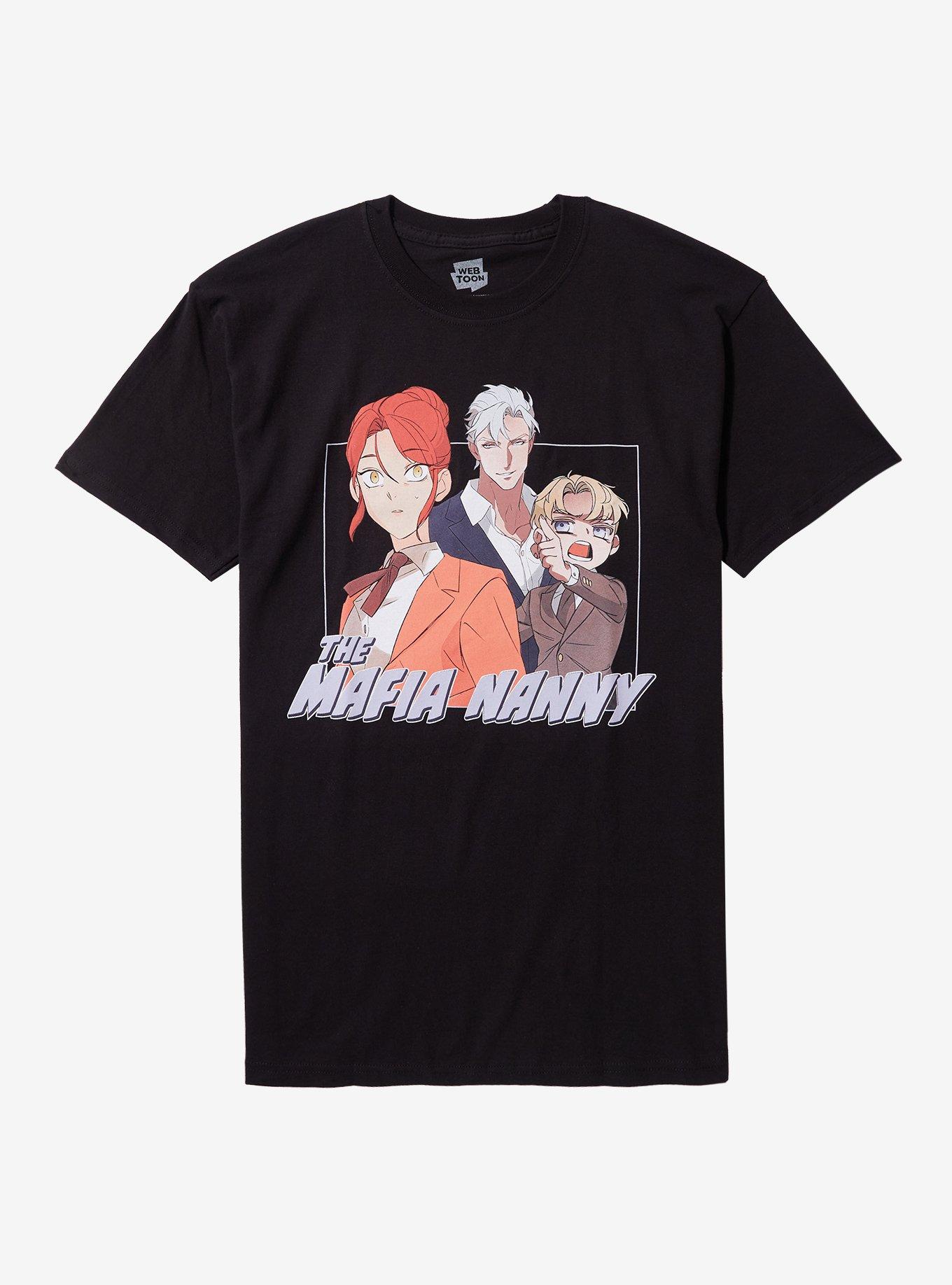 The Mafia Nanny Characters Panel T-Shirt, , hi-res