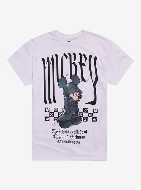 Disney Kingdom Hearts Mickey Mouse Light & Darkness T-Shirt