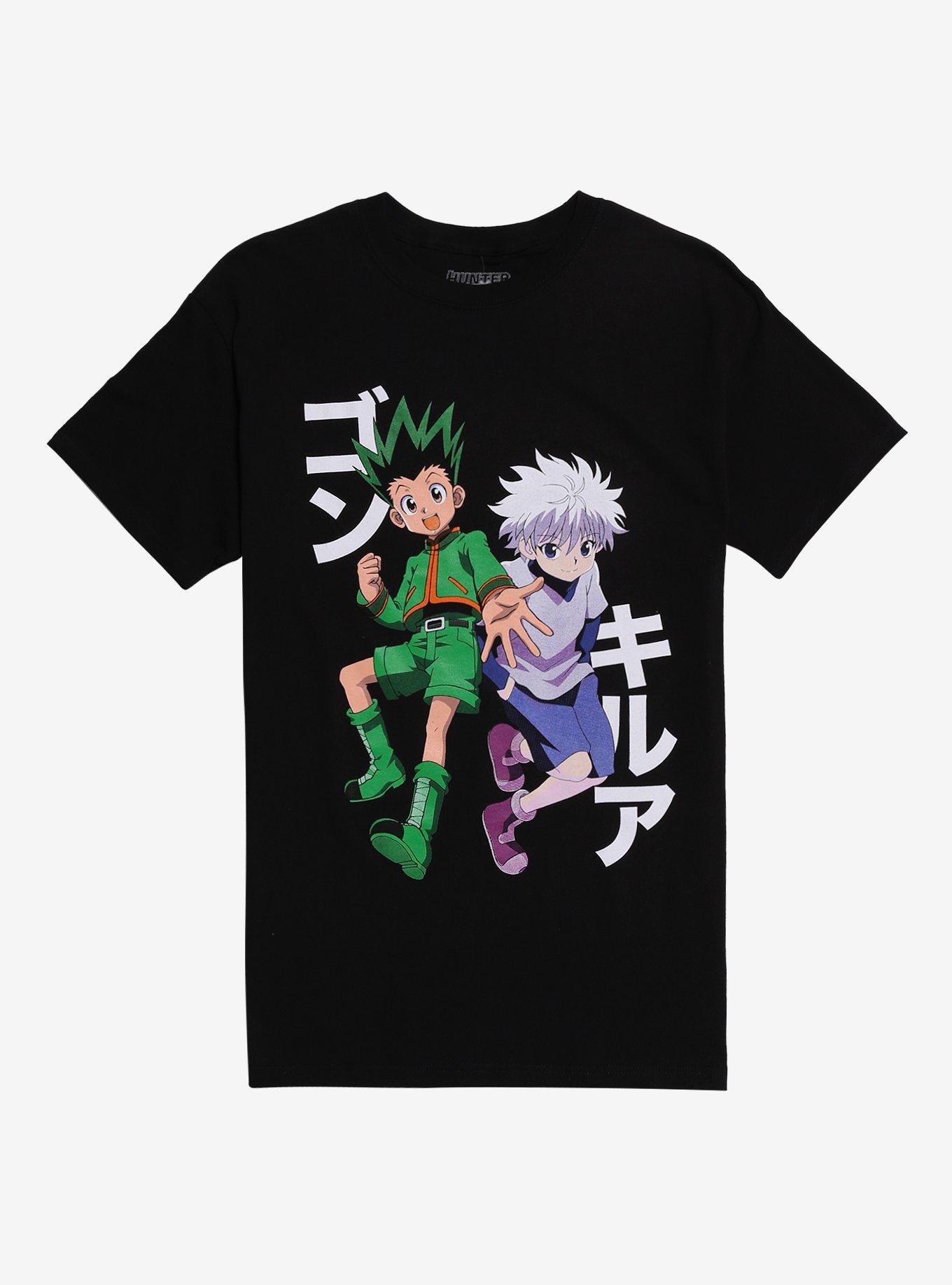 Hunter X Hunter Gon & Killua Names T-Shirt, , hi-res