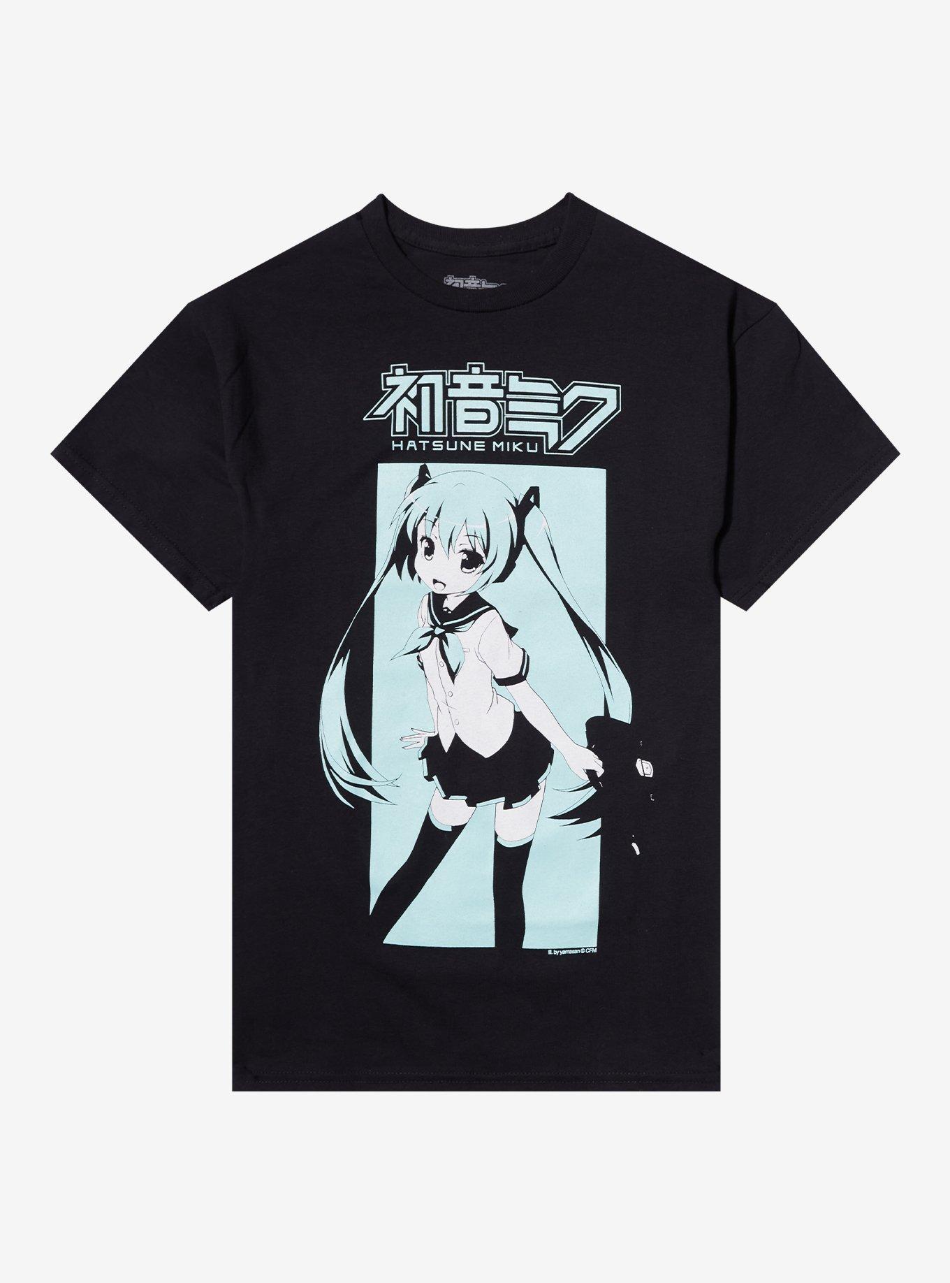 Hatsune Miku Blue Tonal T-Shirt, , hi-res