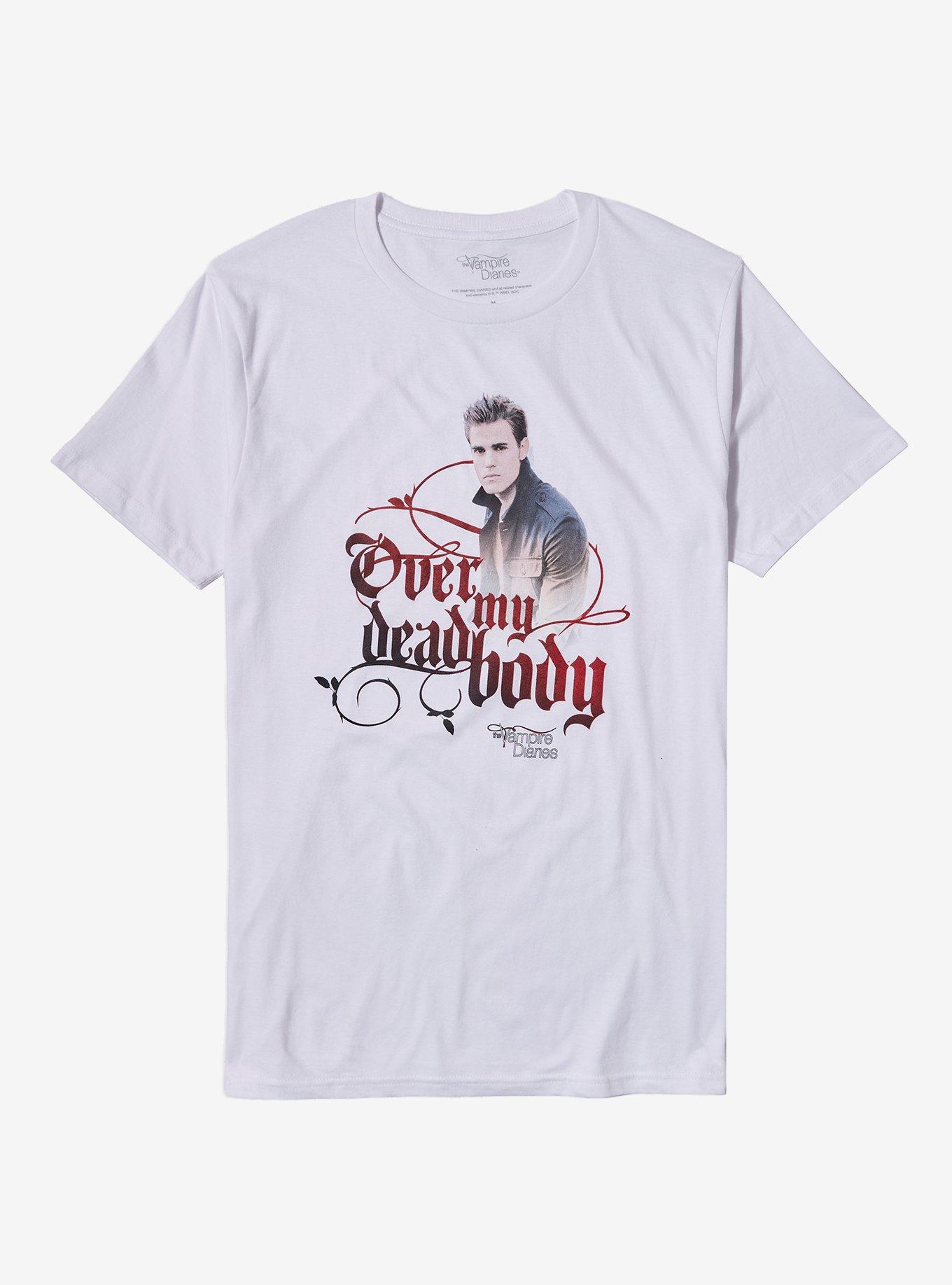 The Vampire Diaries Stefan Over My Dead Body T-Shirt, , hi-res