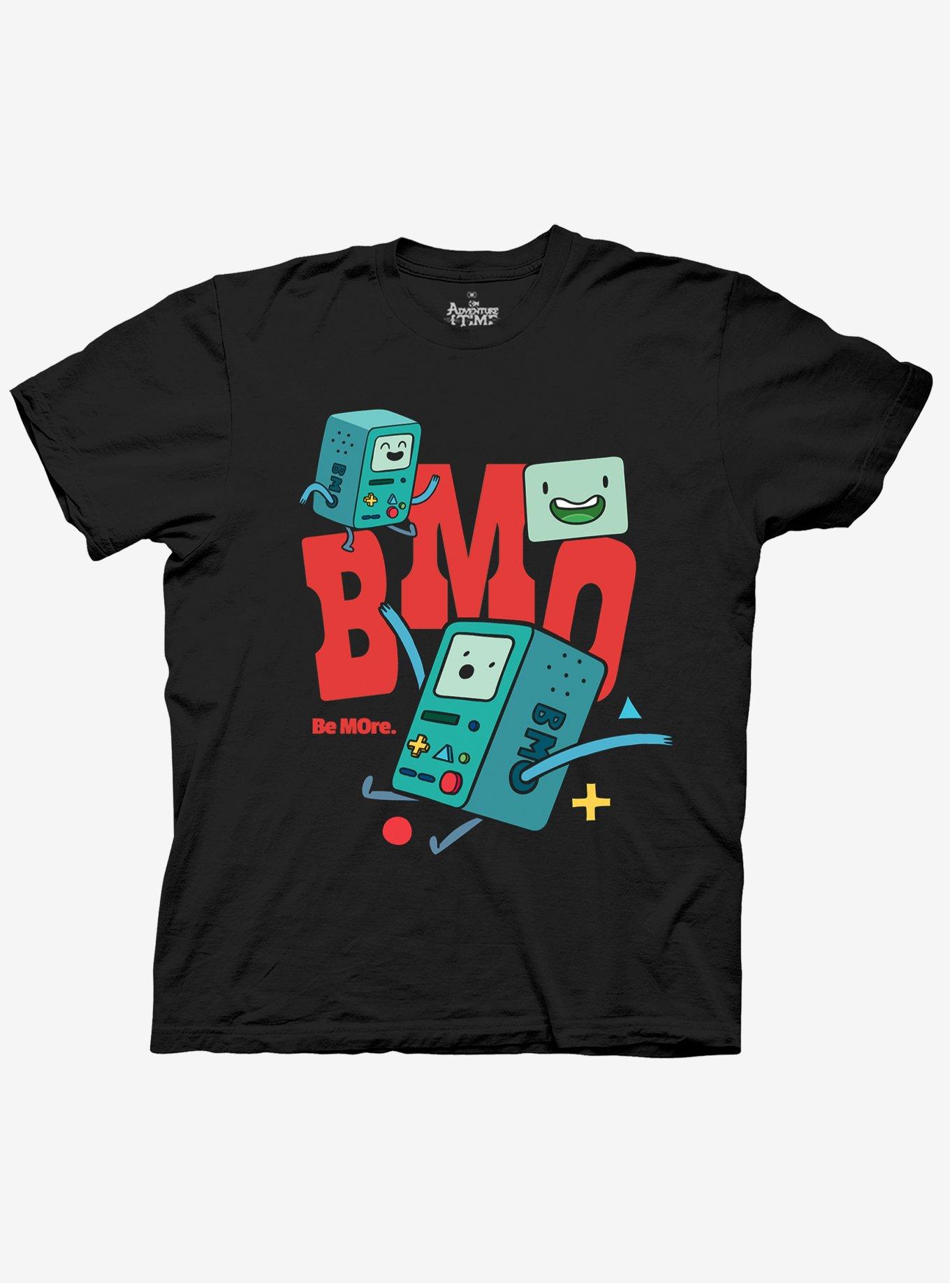 Adventure Time BMO Jumping Relaxed Fit Girls T-Shirt, , hi-res