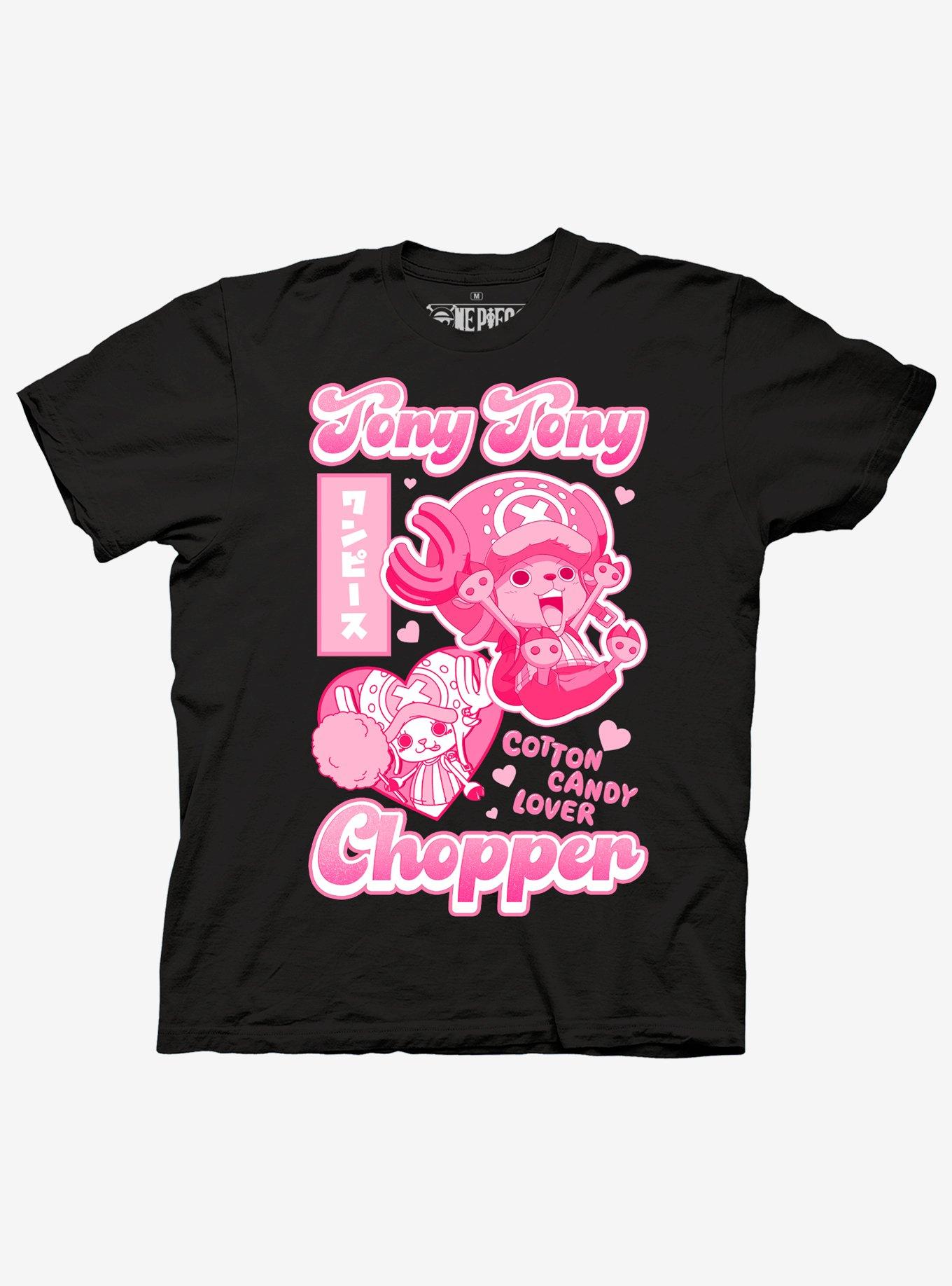 One Piece Chopper Cotton Candy Relaxed Fit Girls T-Shirt, , hi-res