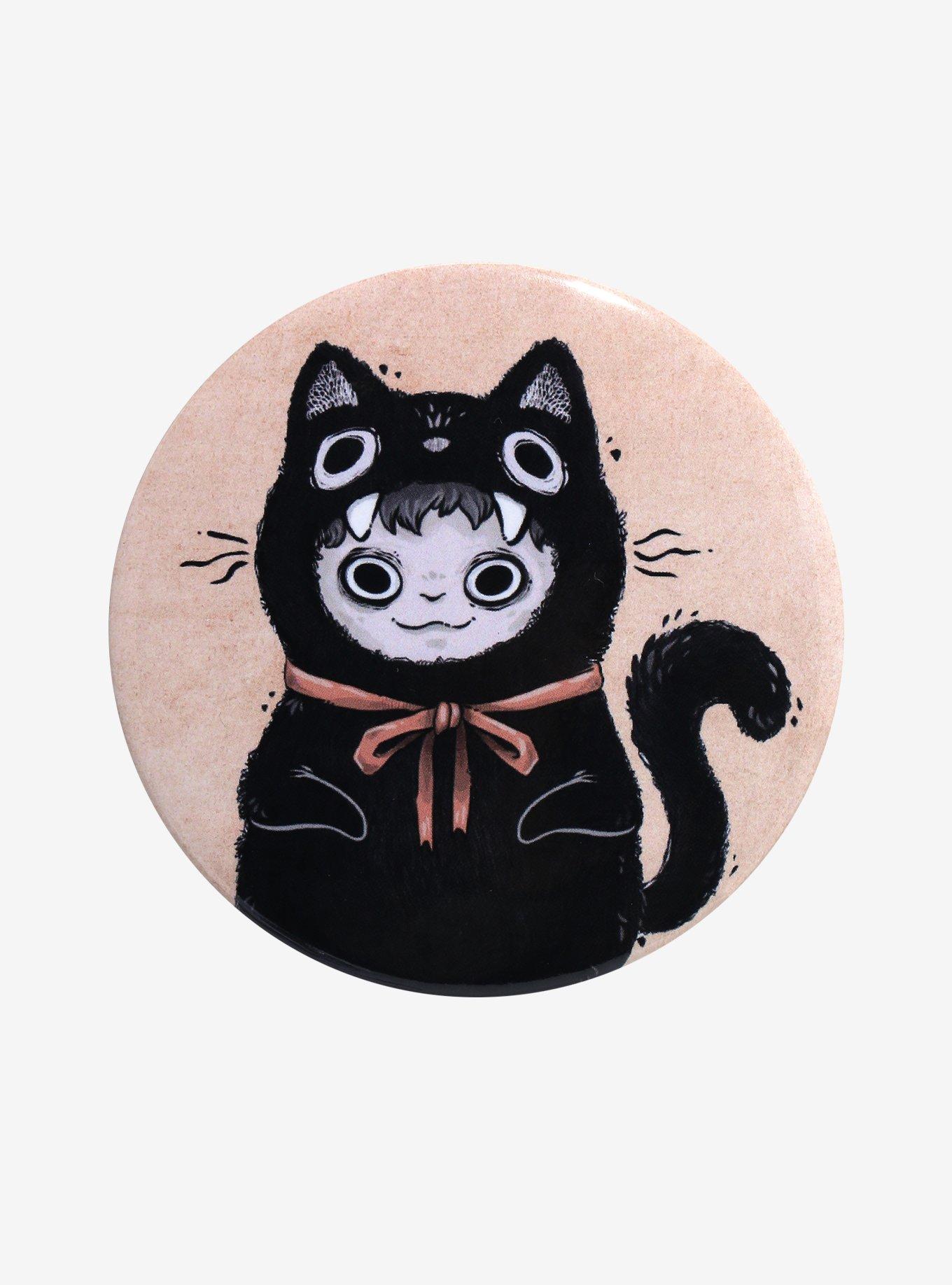 Cat Costume 3 Inch Button By Guild Of Calamity, , hi-res