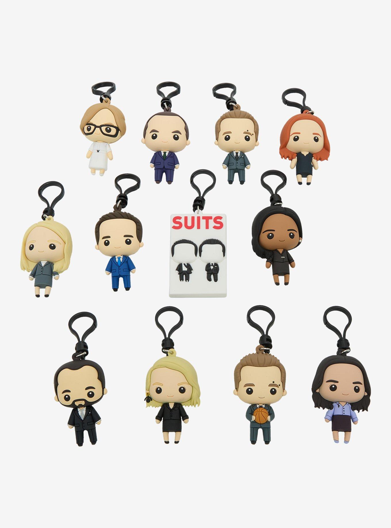Suits Characters Blind Bag Figural Bag Clip, , hi-res