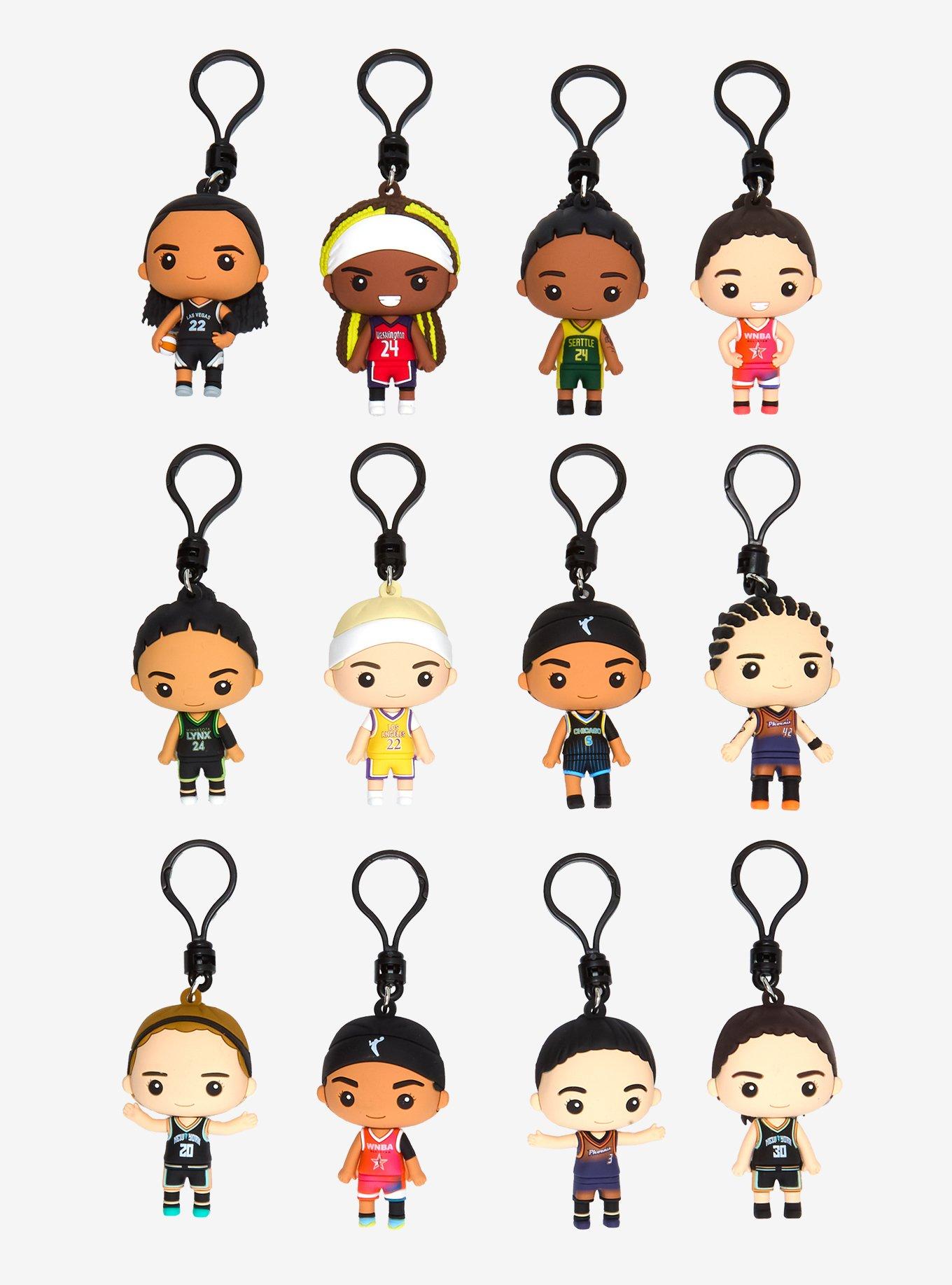 WNBA Players Blind Bag Figural Bag Clip