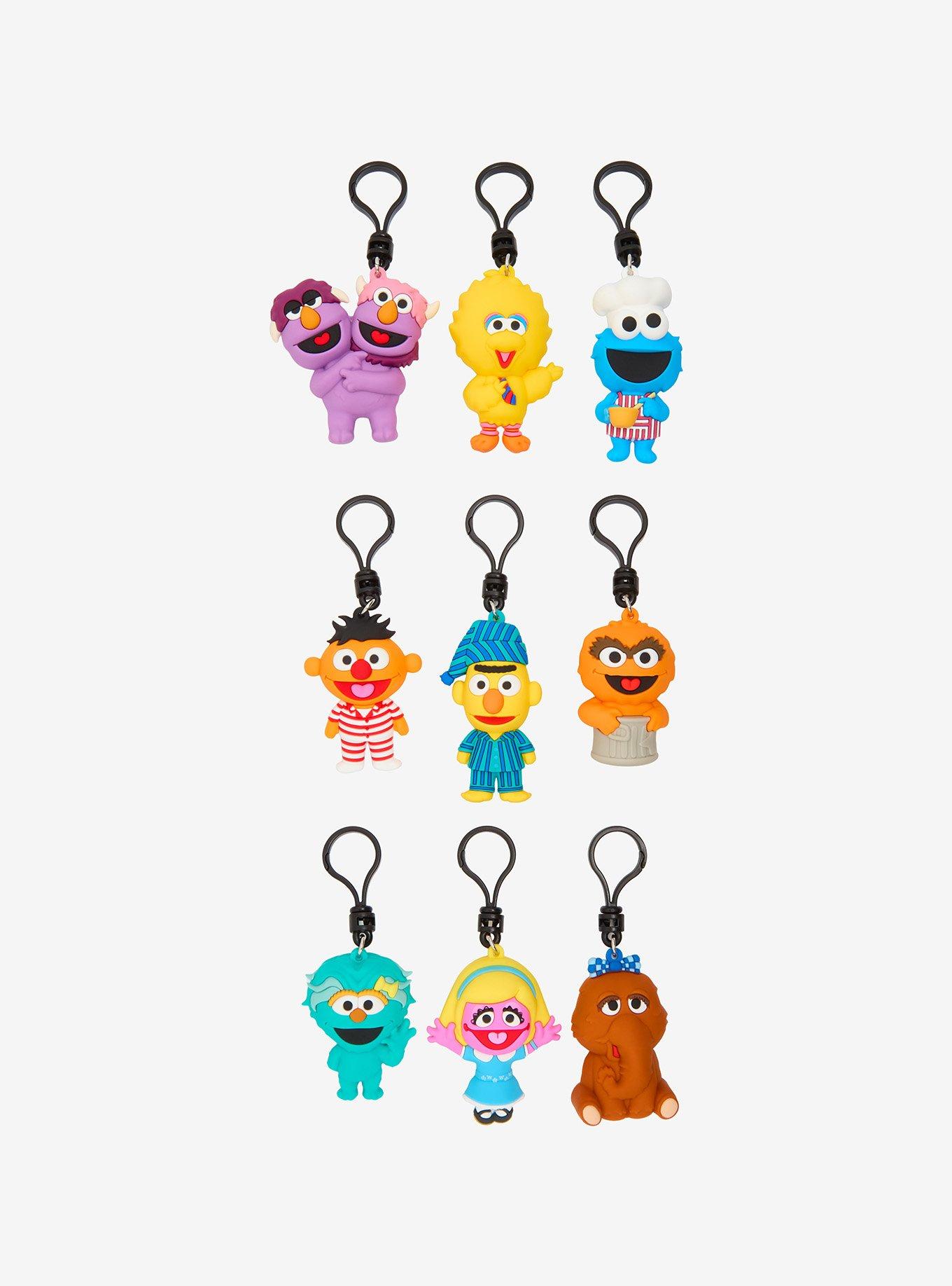 Sesame Street Characters Blind Bag Figural Bag Clip, , hi-res