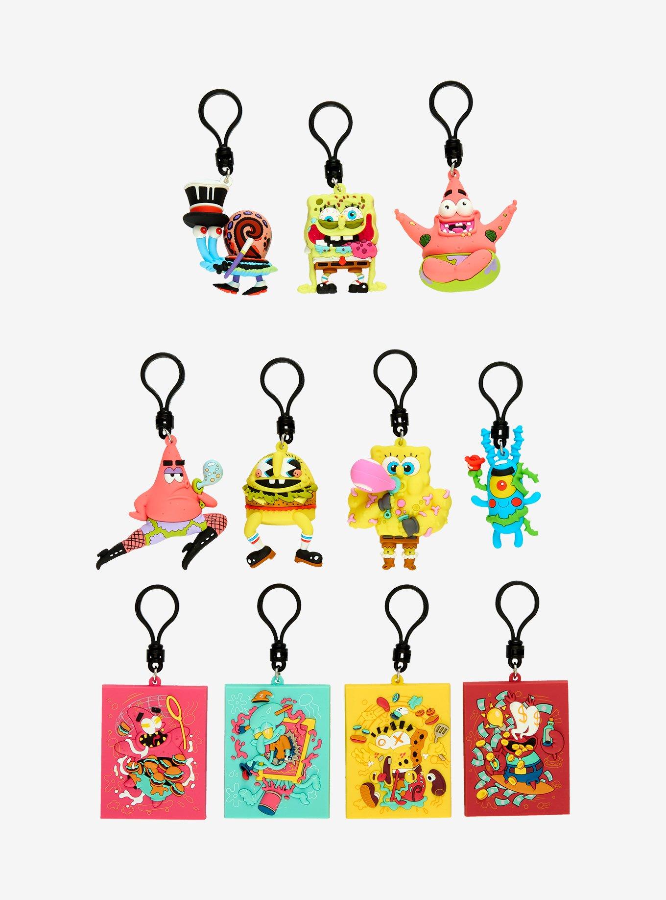 Nickelodeon SpongeBob SquarePants Characters Blind Bag Figural Bag Clip, , hi-res