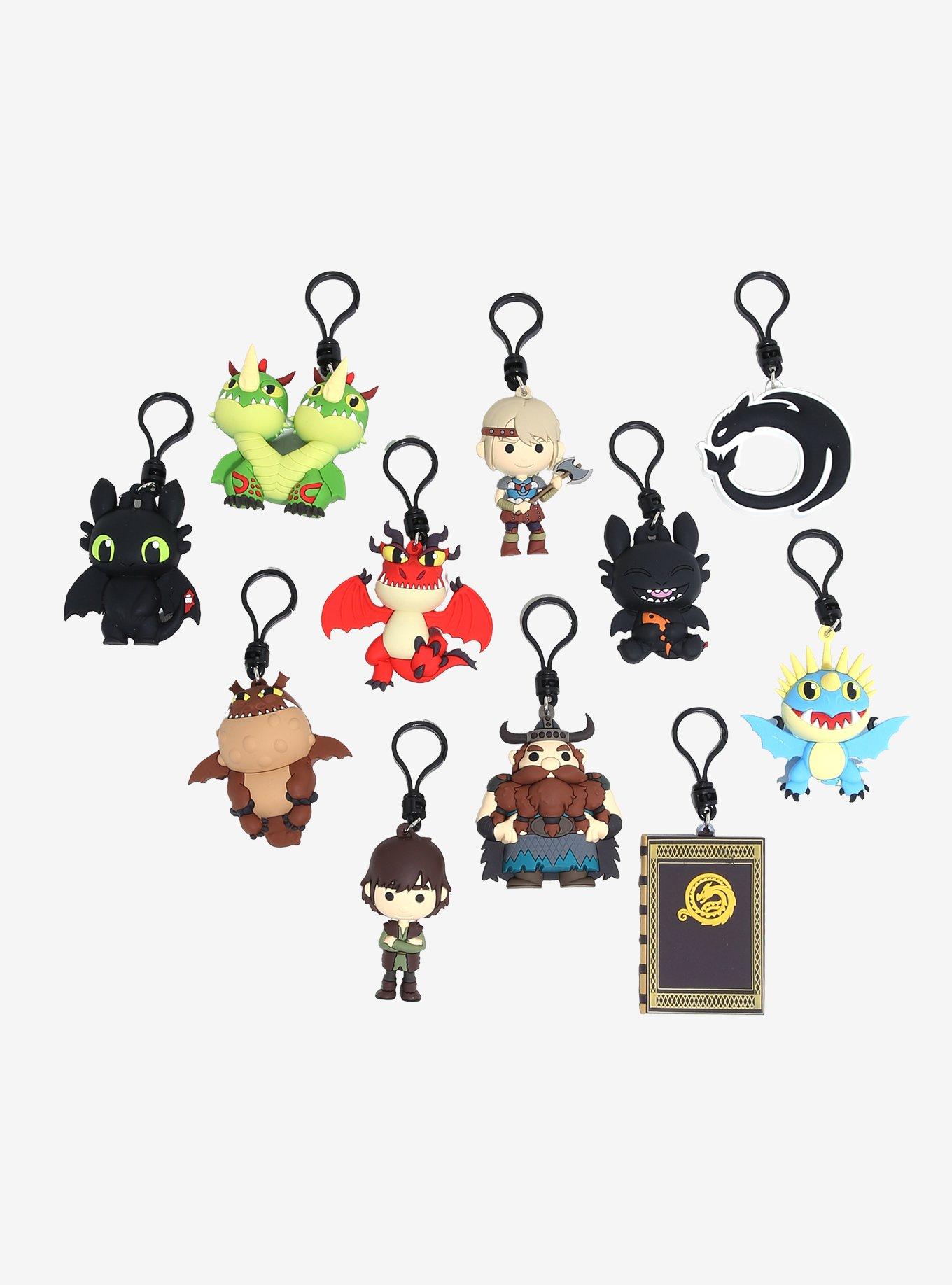 DreamWorks How to Train Your Dragon Characters Blind Bag Figural Bag Clip, , hi-res