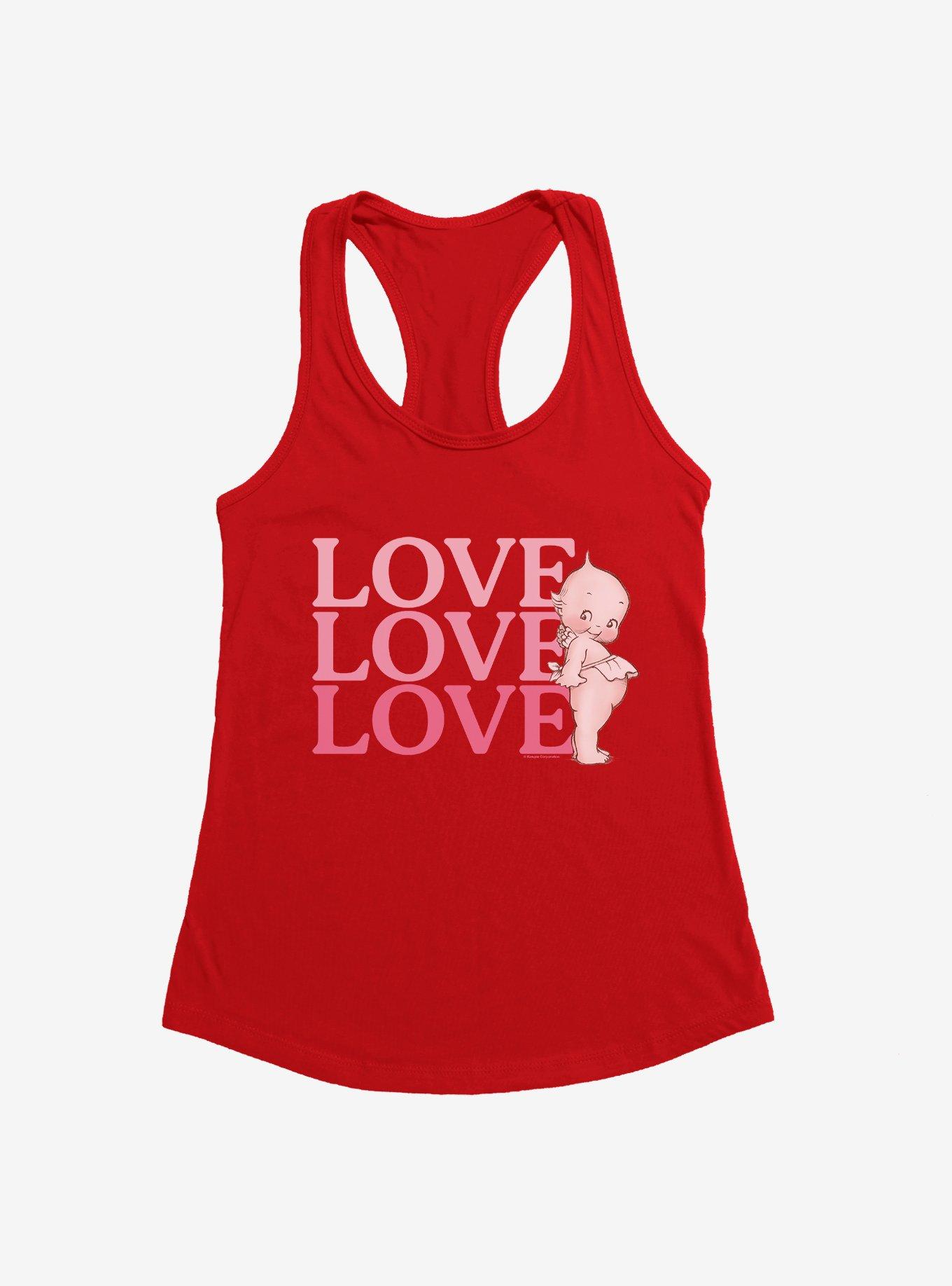 Kewpie Love Love Love Girls Tank, , hi-res