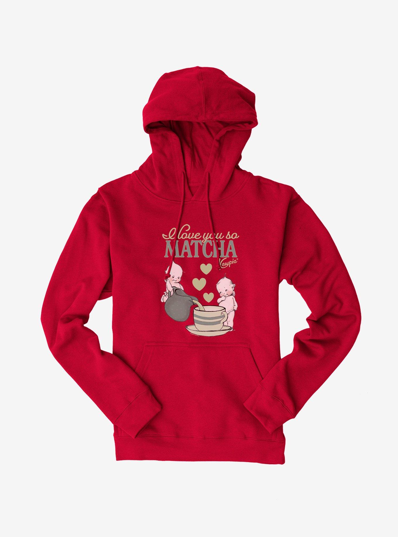 Kewpie I Love You So Matcha Hoodie, , hi-res