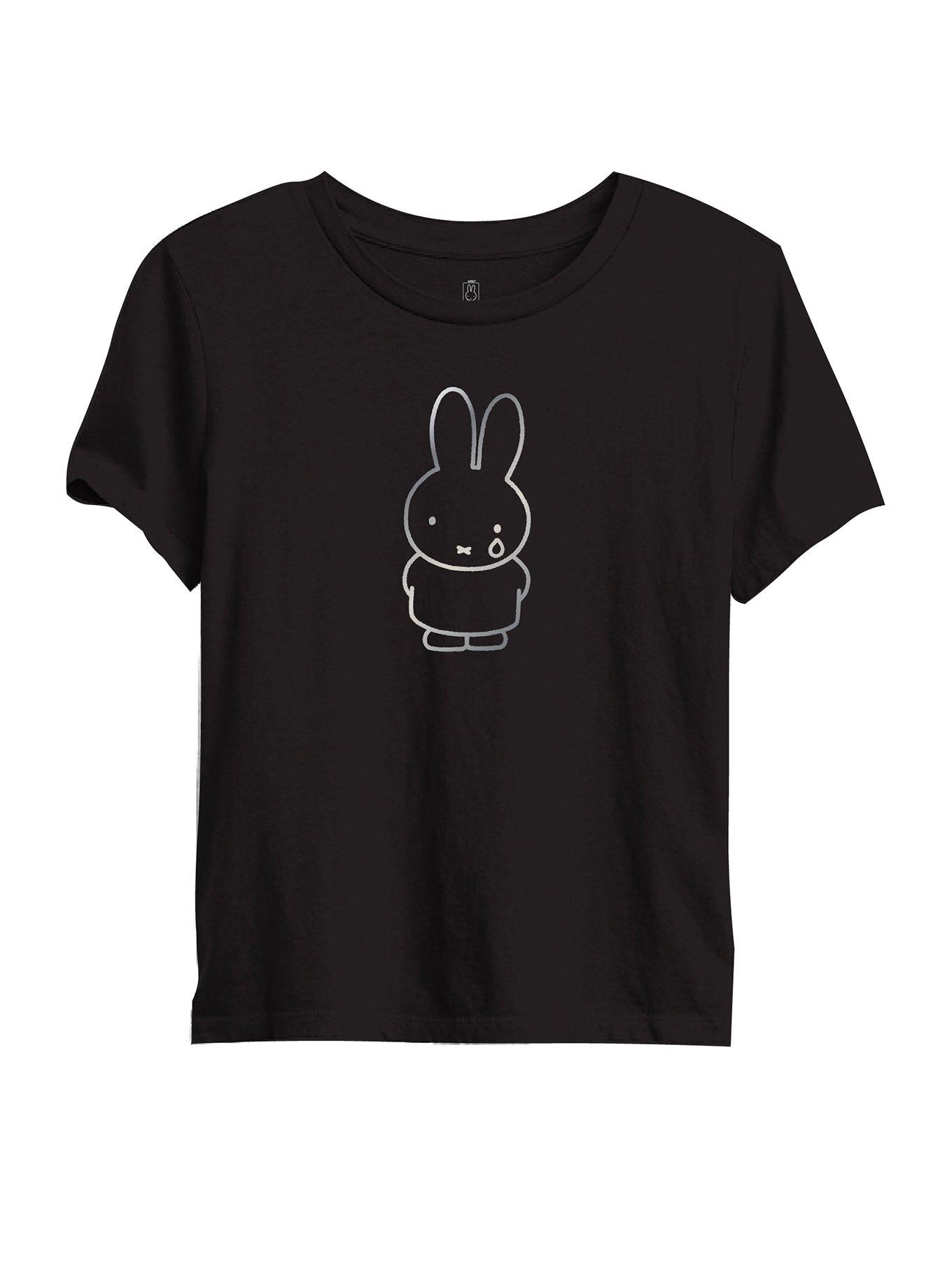 Miffy Tear Silver Foil Girls Skimmer T-Shirt, , hi-res