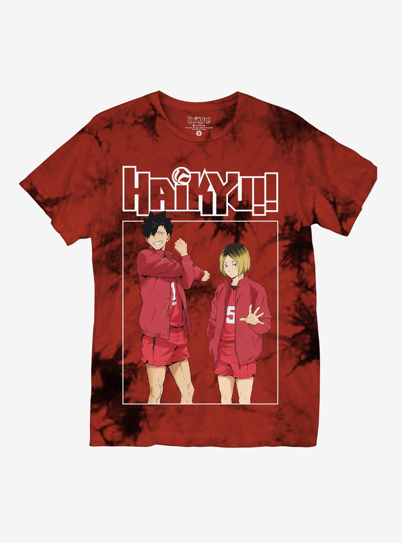 Haikyu!! Duo Tie-Dye Boyfriend Fit Girls T-Shirt, , hi-res