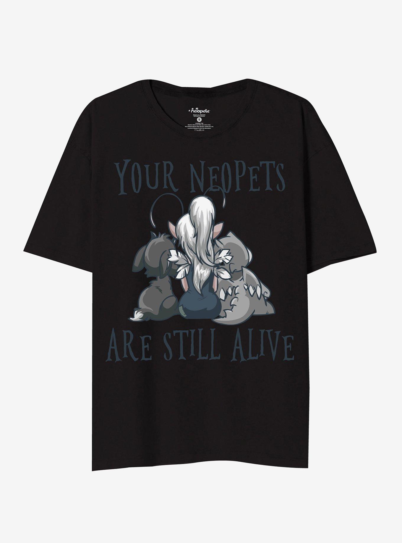 Neopets Still Alive Boyfriend Fit Girls T-Shirt, , hi-res