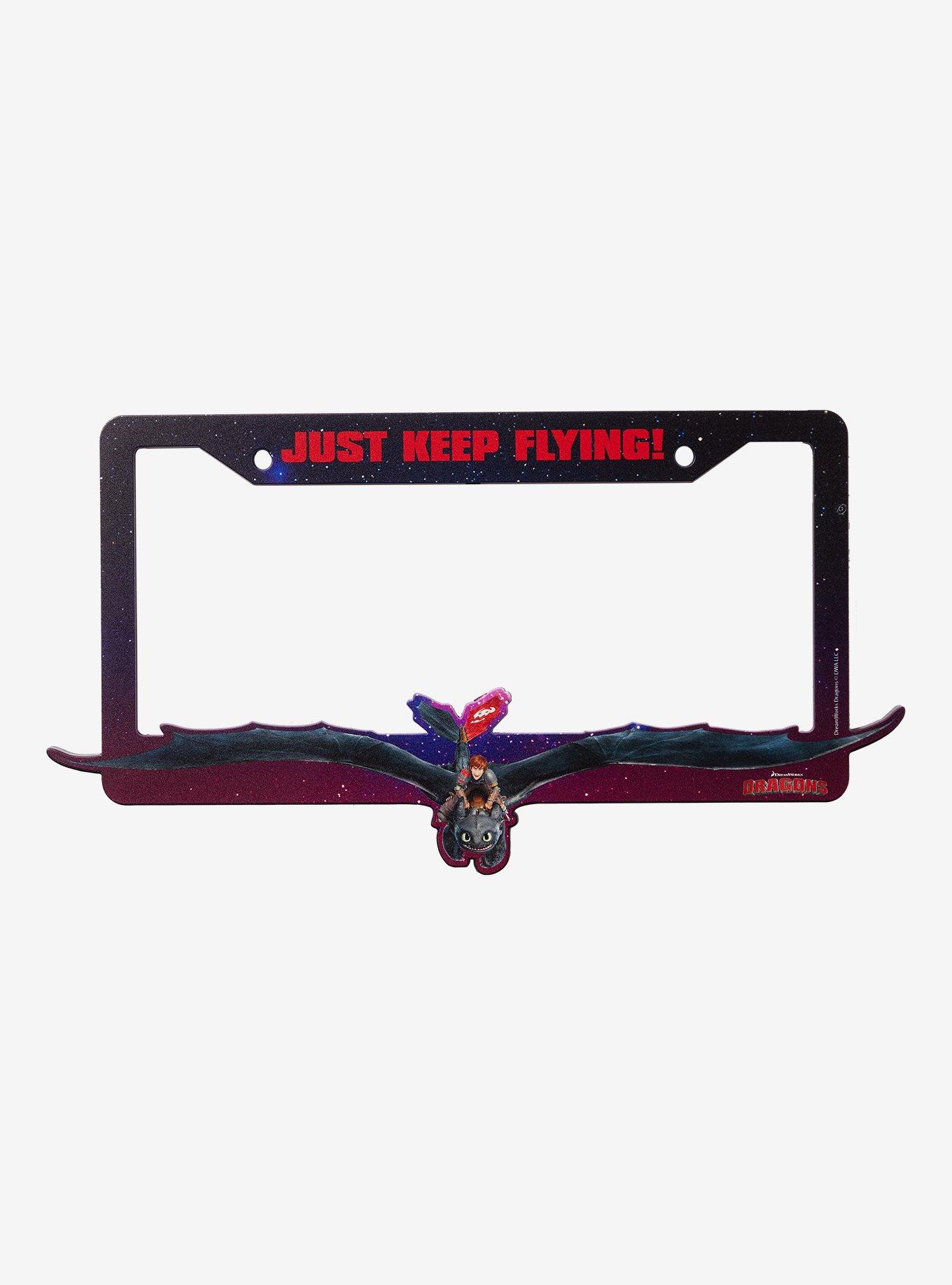 How To Train Your Dragon Fly License Plate Frame, , hi-res