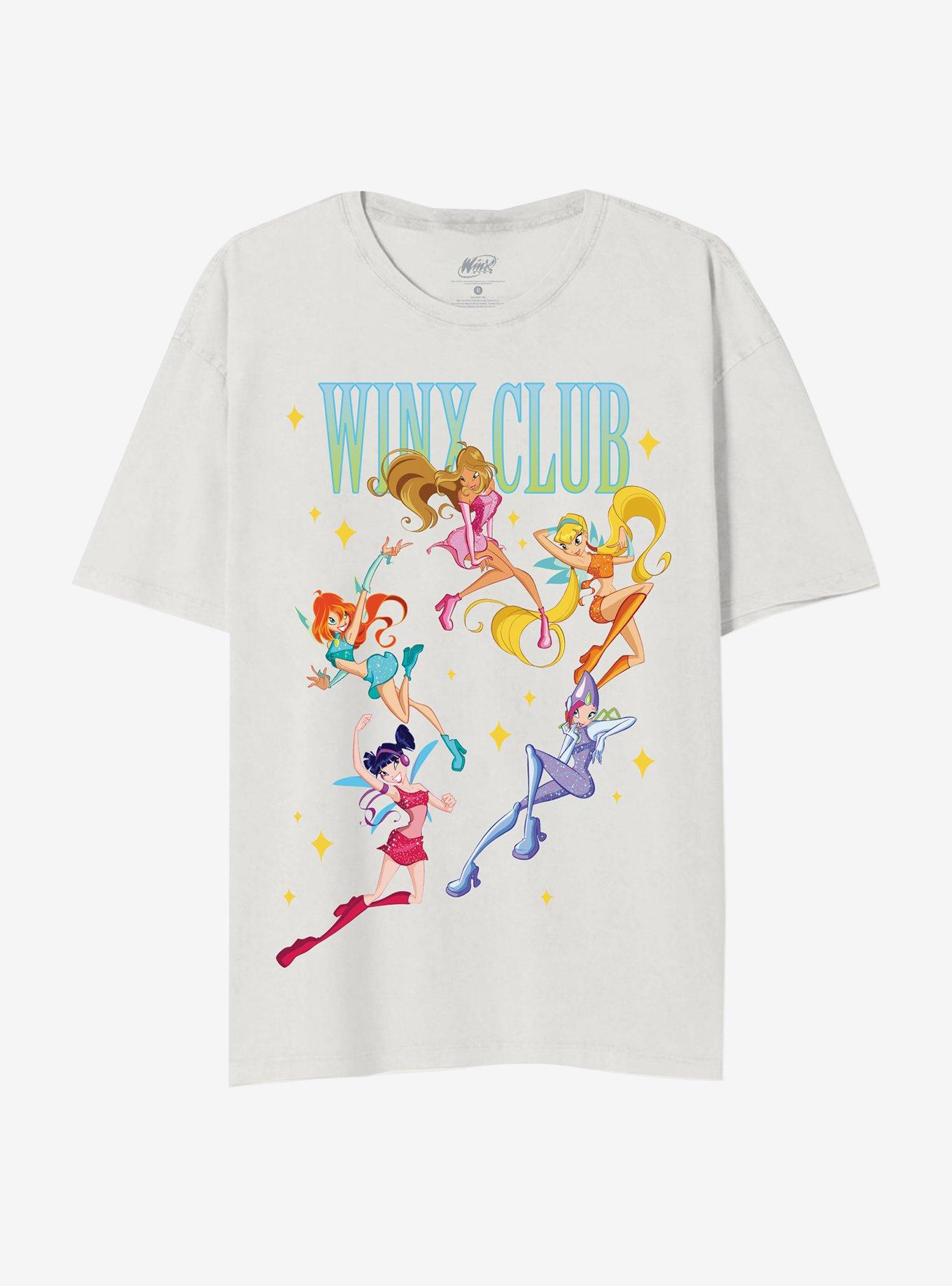 Winx Club Group Boyfriend Fit Girls T-Shirt