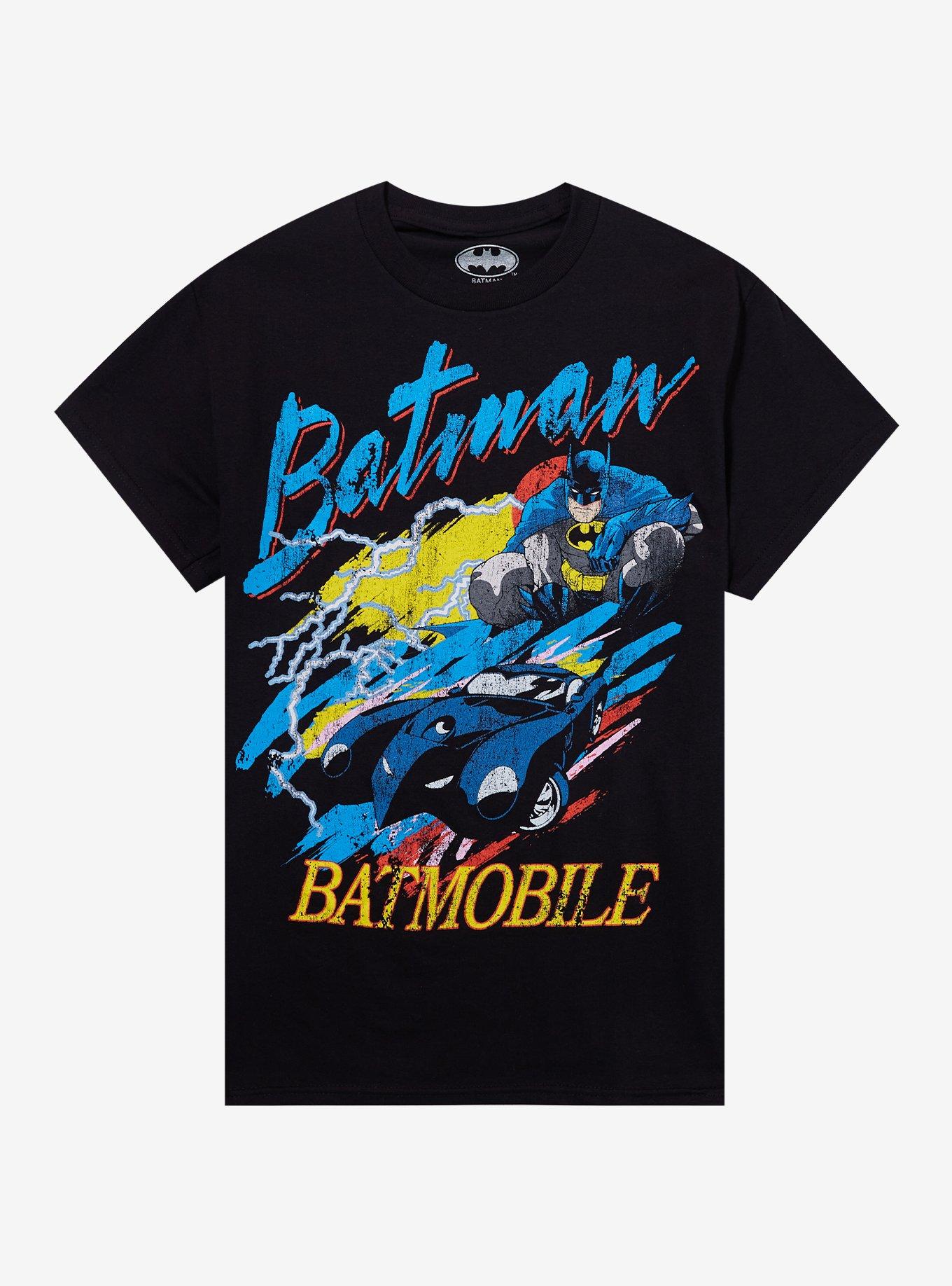 DC Comics Batman Batmobile Boyfriend Fit Girls T-Shirt, , hi-res