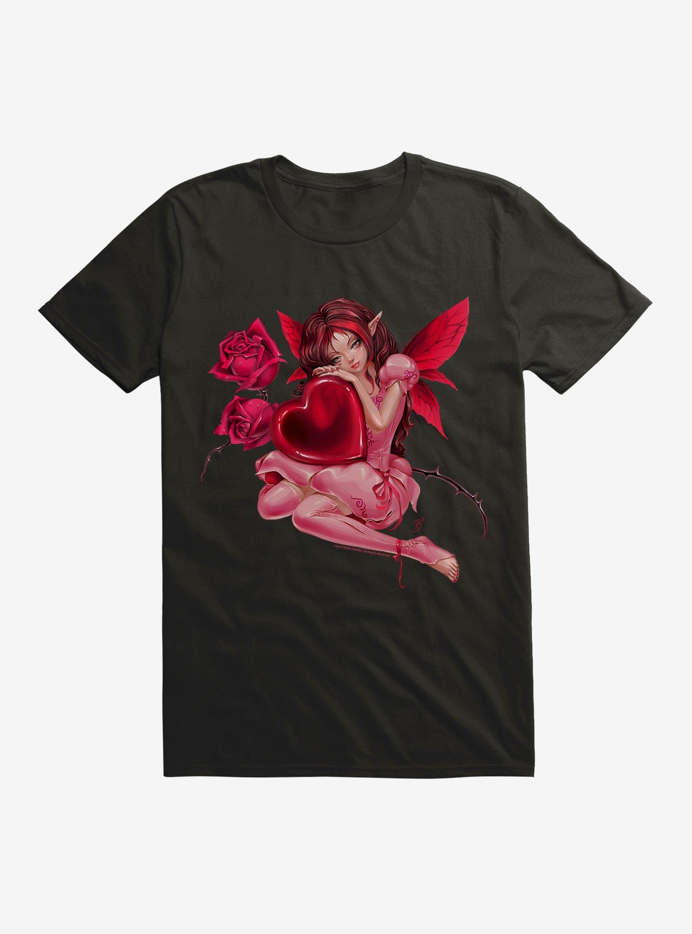 Fairies By Trick Love Fairy T-Shirt, BLACK, hi-res