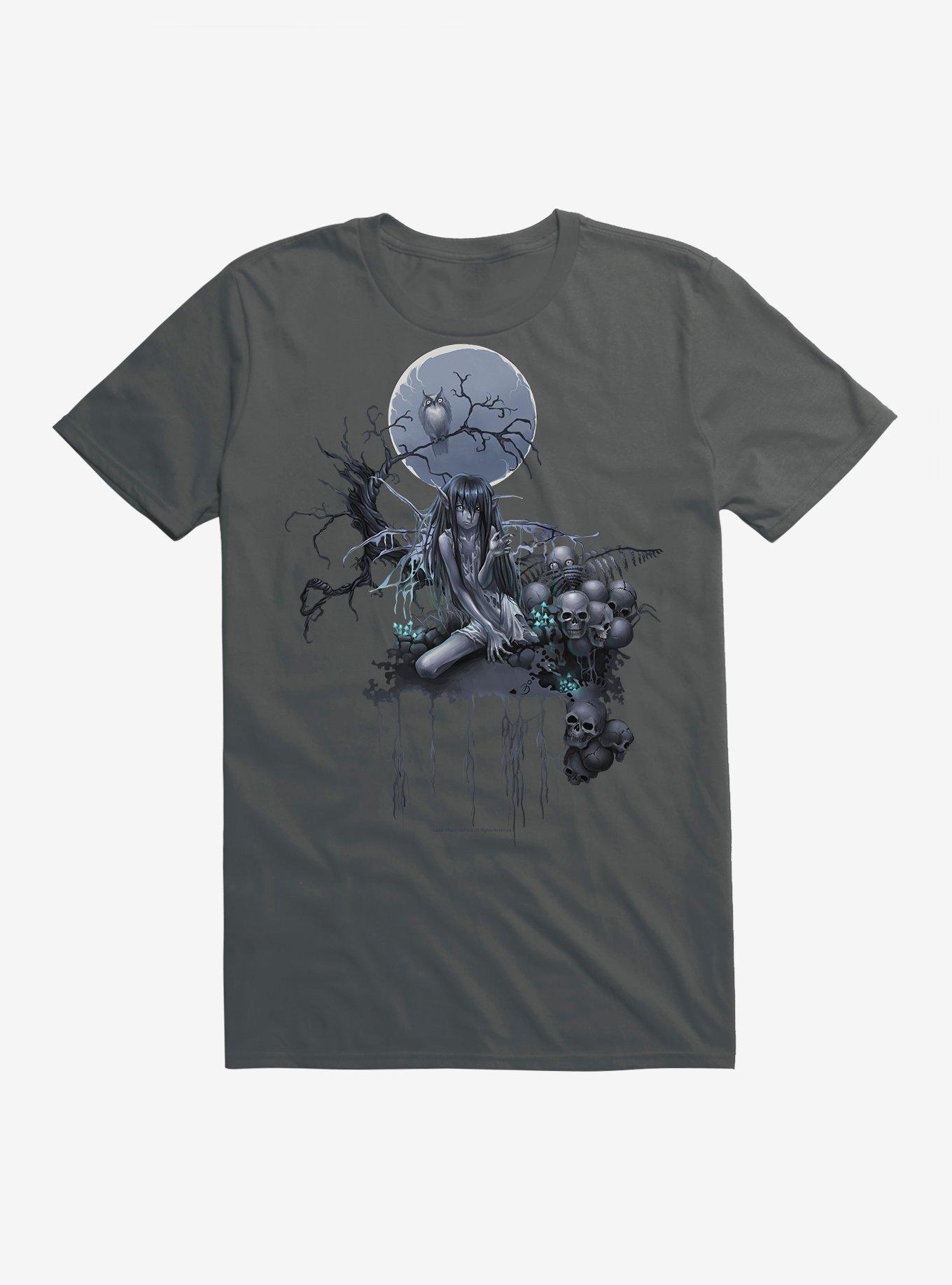 Fairies By Trick Full Moon Fairy T-Shirt, CHARCOAL, hi-res