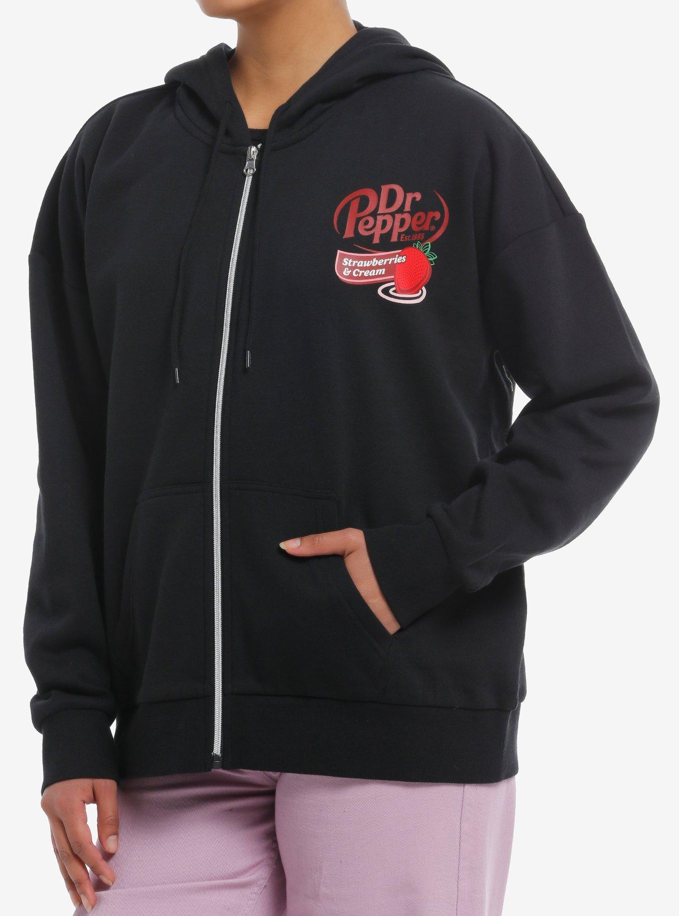 Dr. Pepper Strawberries & Cream Girls Hoodie, , hi-res