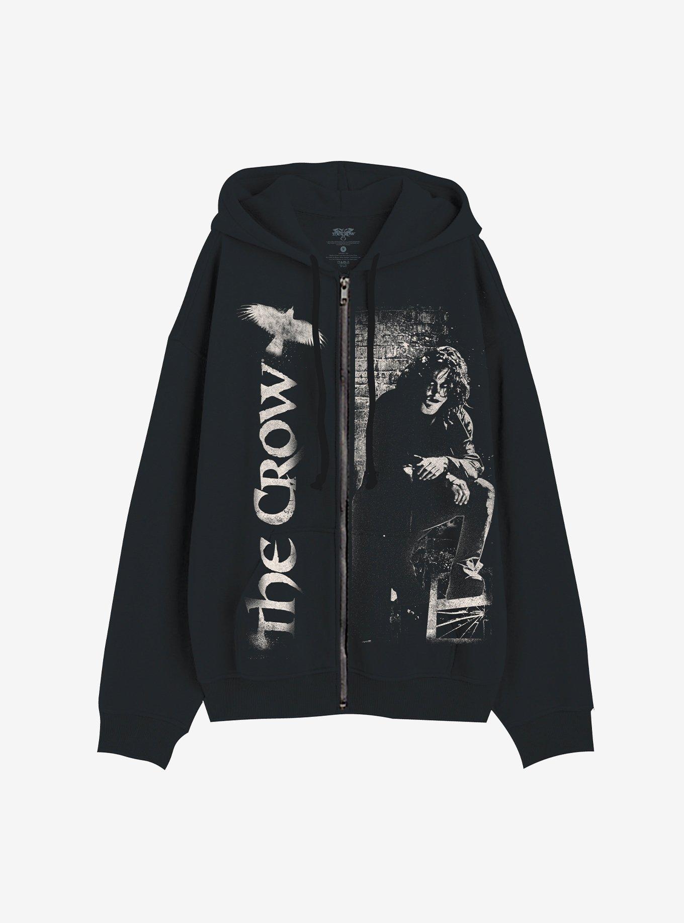 新品未使用⭐︎匿名配送　未開封　レア　電気グルーヴ　PORTRAIT Hoodie The Crow Eric Draven Portrait Girls Hoodie | Hot Topic