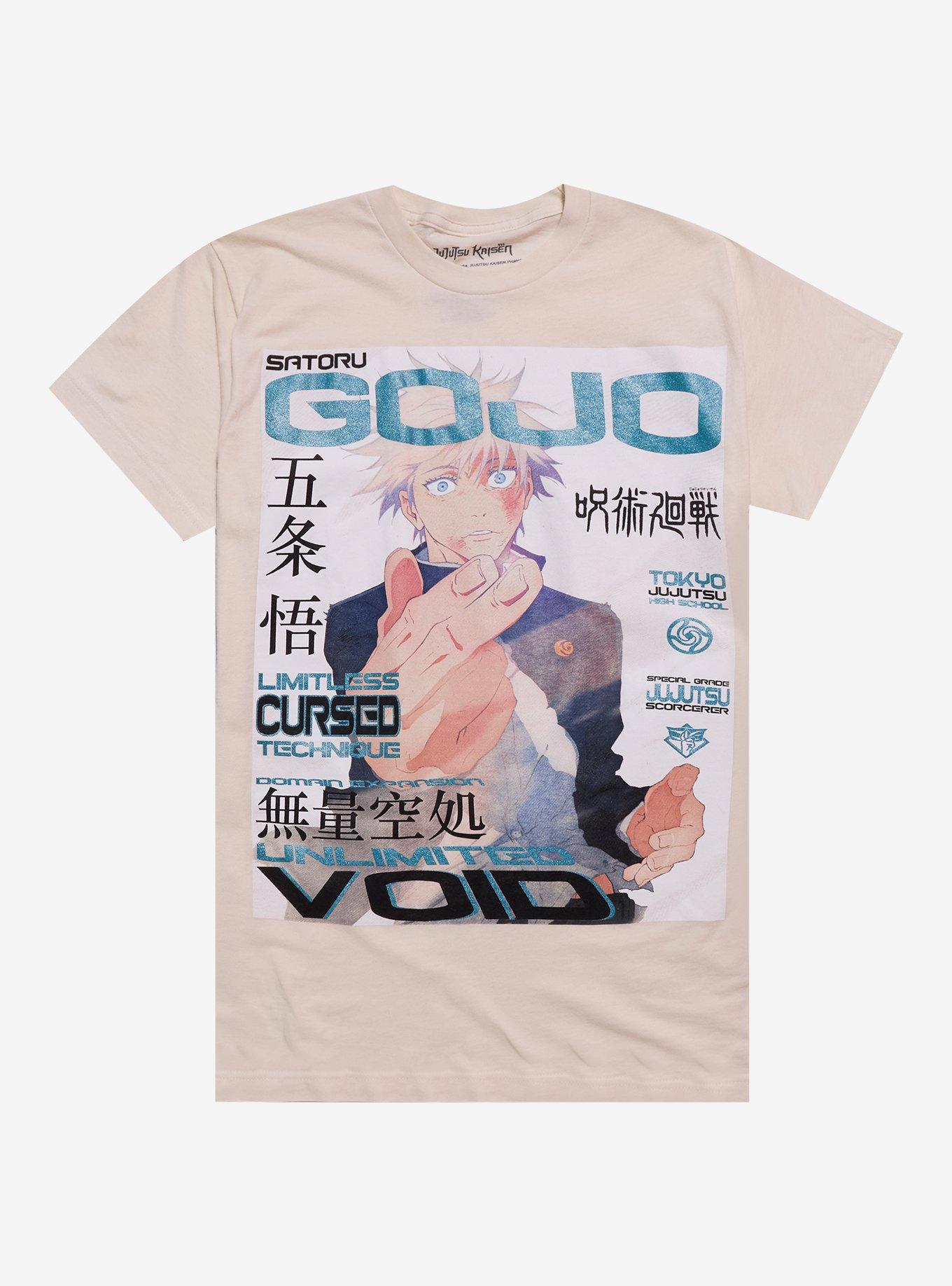 Jujutsu Kaisen Gojo Magazine Cover T-Shirt, , hi-res