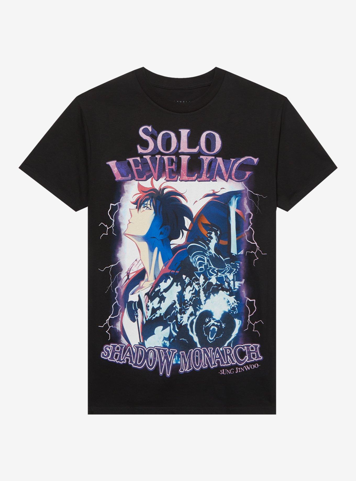 Solo Leveling Jinwoo Shadow Monarch T-Shirt, , hi-res