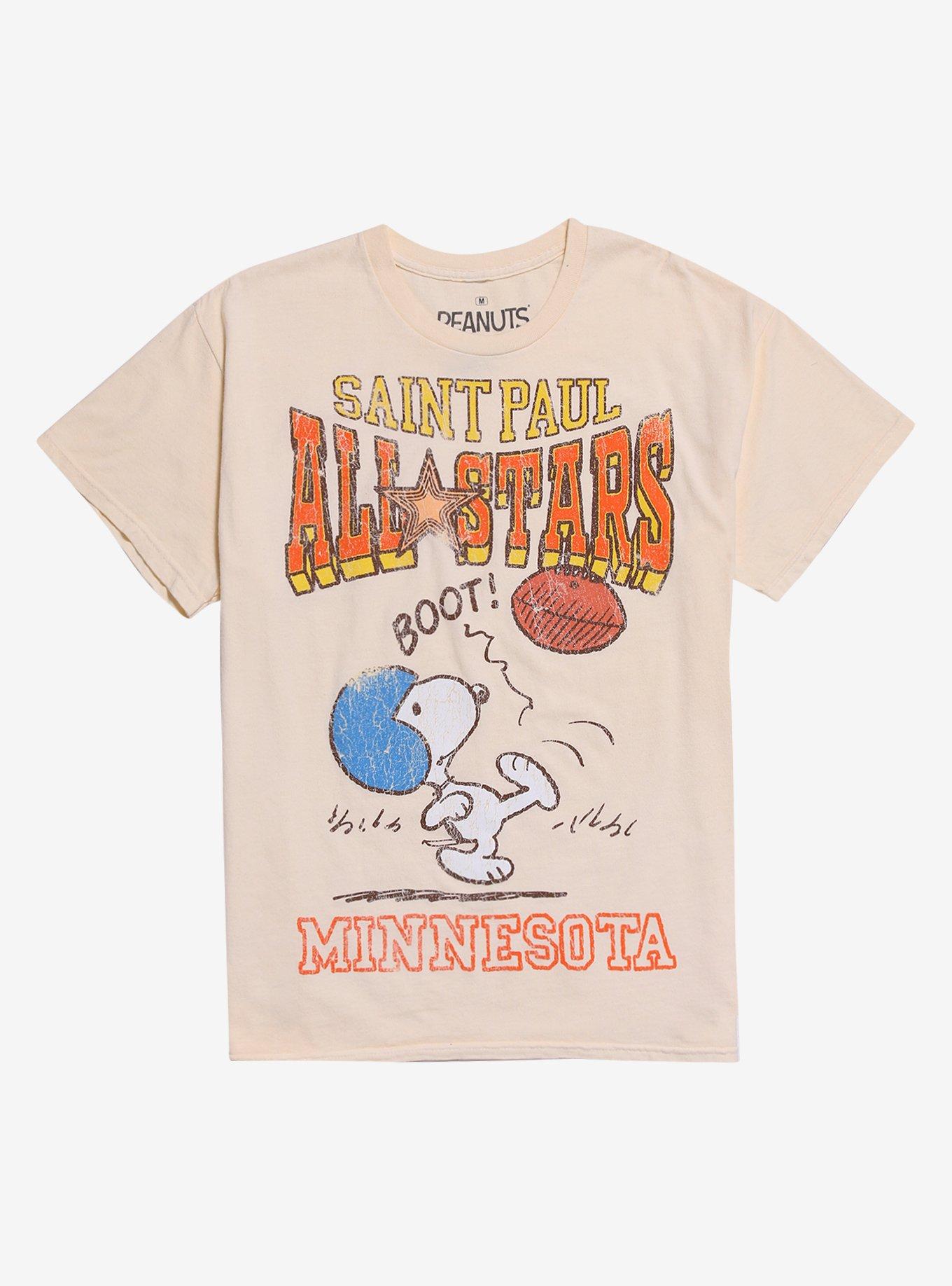 Peanuts Snoopy All Stars Minnesota Vintage T-Shirt, , hi-res