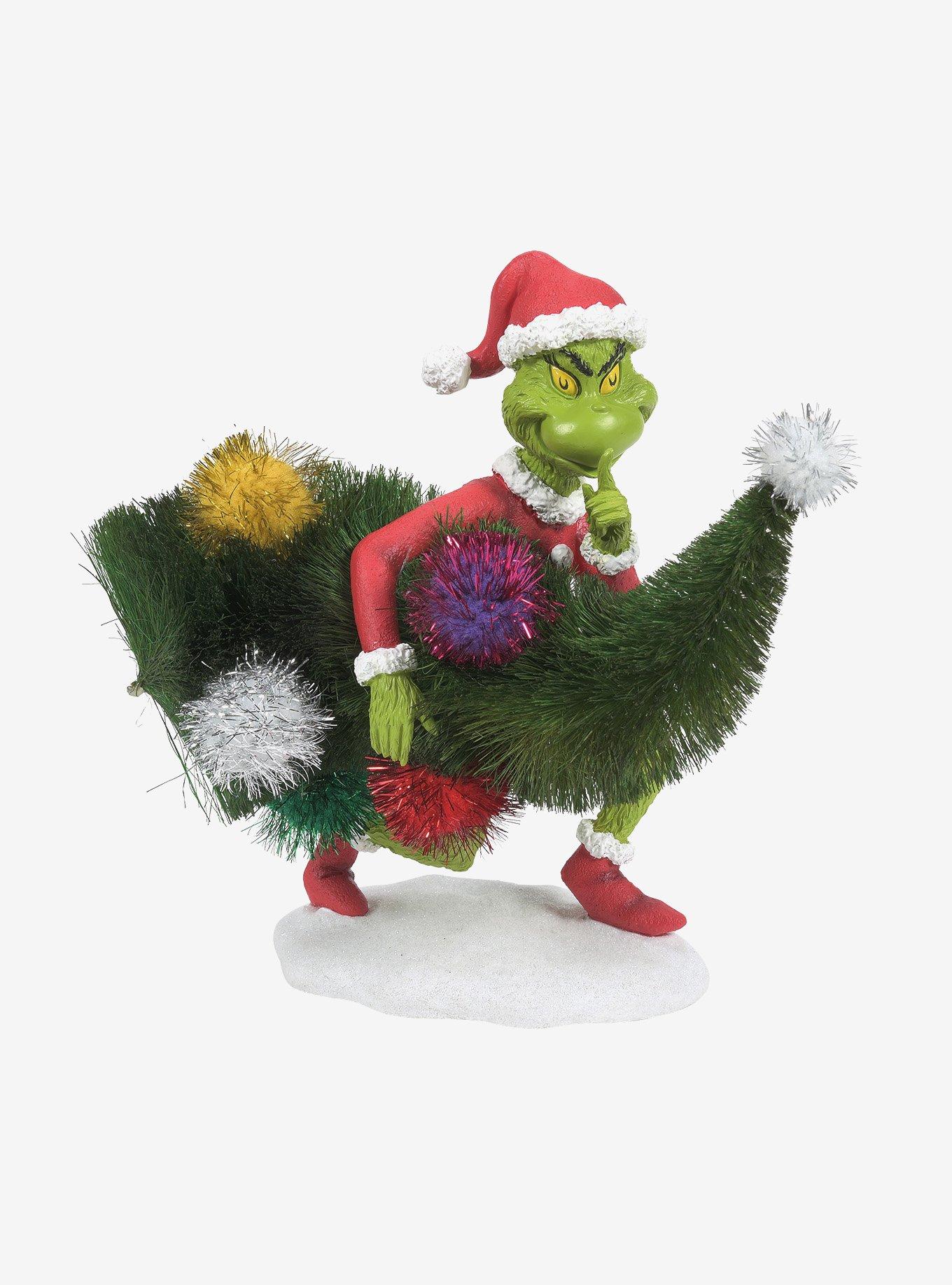 The Grinch Stealing Tree Figurine, , hi-res