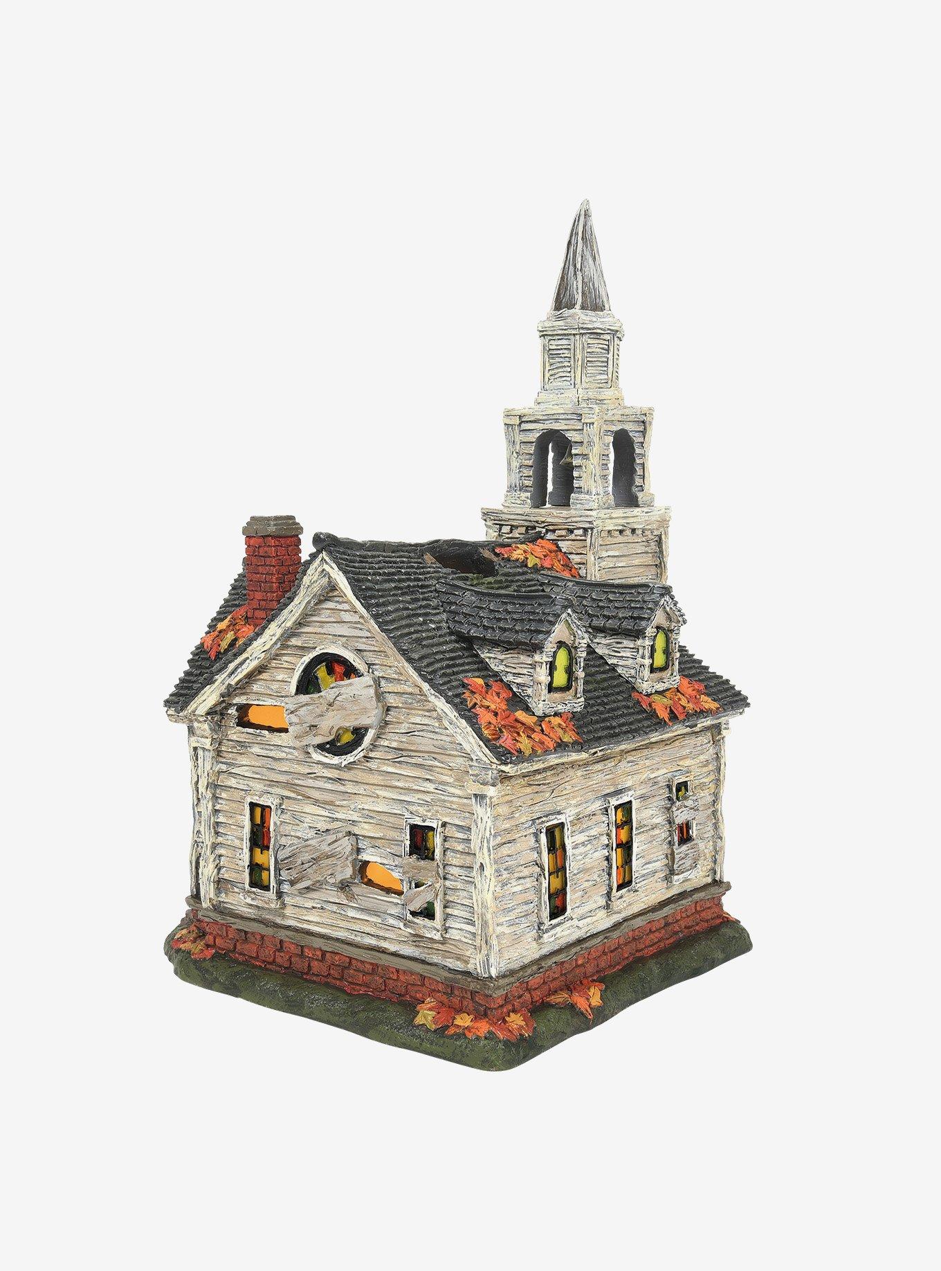 Elvira Fallen Church Hot Properties Village Figure, , hi-res