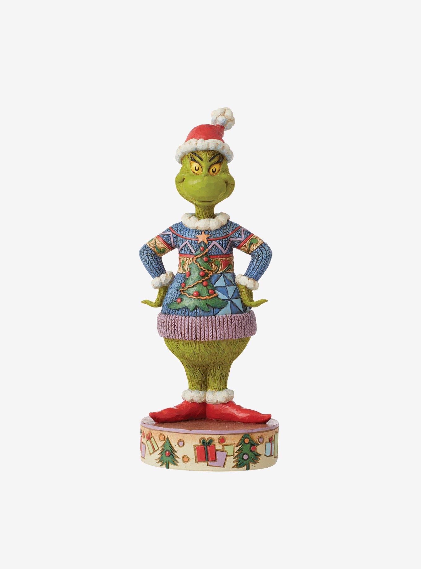 The Grinch Wearing Ugly Sweater Jim Shore Figure, , hi-res