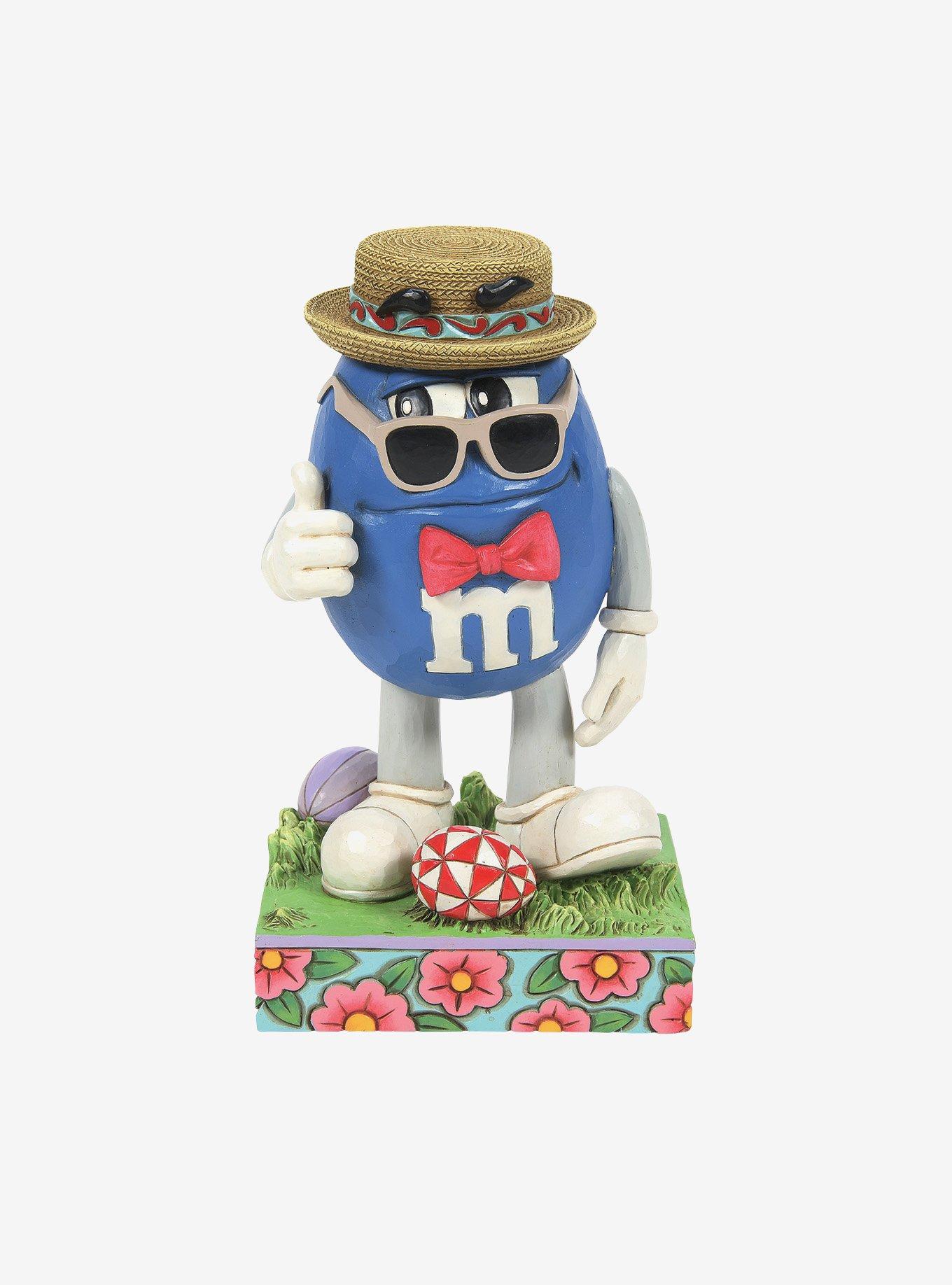 M&M's Blue Wearing Sunglasses Jim Shore Figure, , hi-res