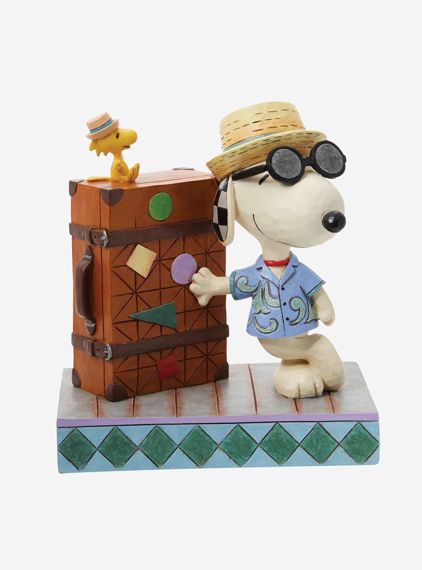 Peanuts Snoopy & Woodstock Vaca Jim Shore Figure, , hi-res