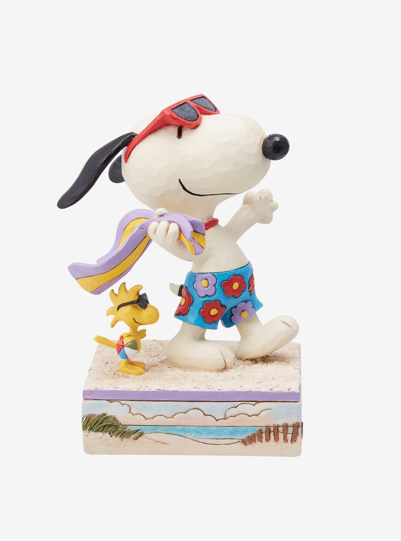 Peanuts Snoopy & Woodstock Poolside Jim Shore Figure, , hi-res