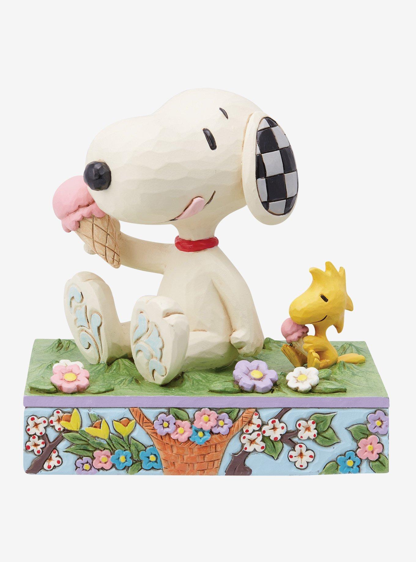 Peanuts Snoopy & Woodstock Ice Cream Jim Shore Figure, , hi-res