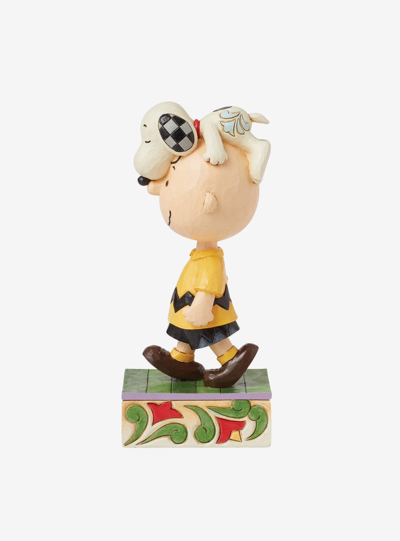 Peanuts Snoopy & Charlie Brown Jim Shore Figure, , hi-res