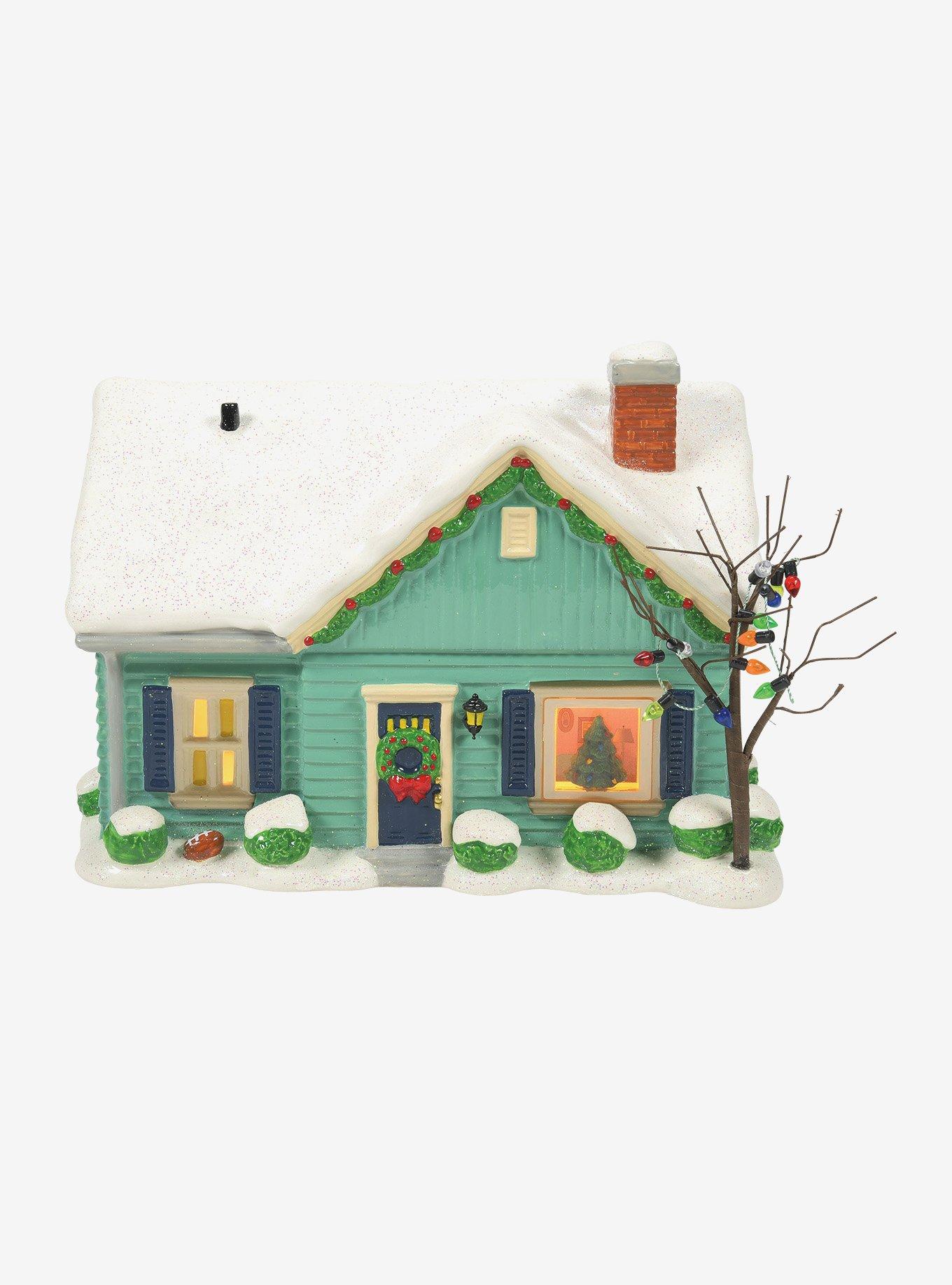 Peanuts Village Blue House on James Street Figure, , hi-res