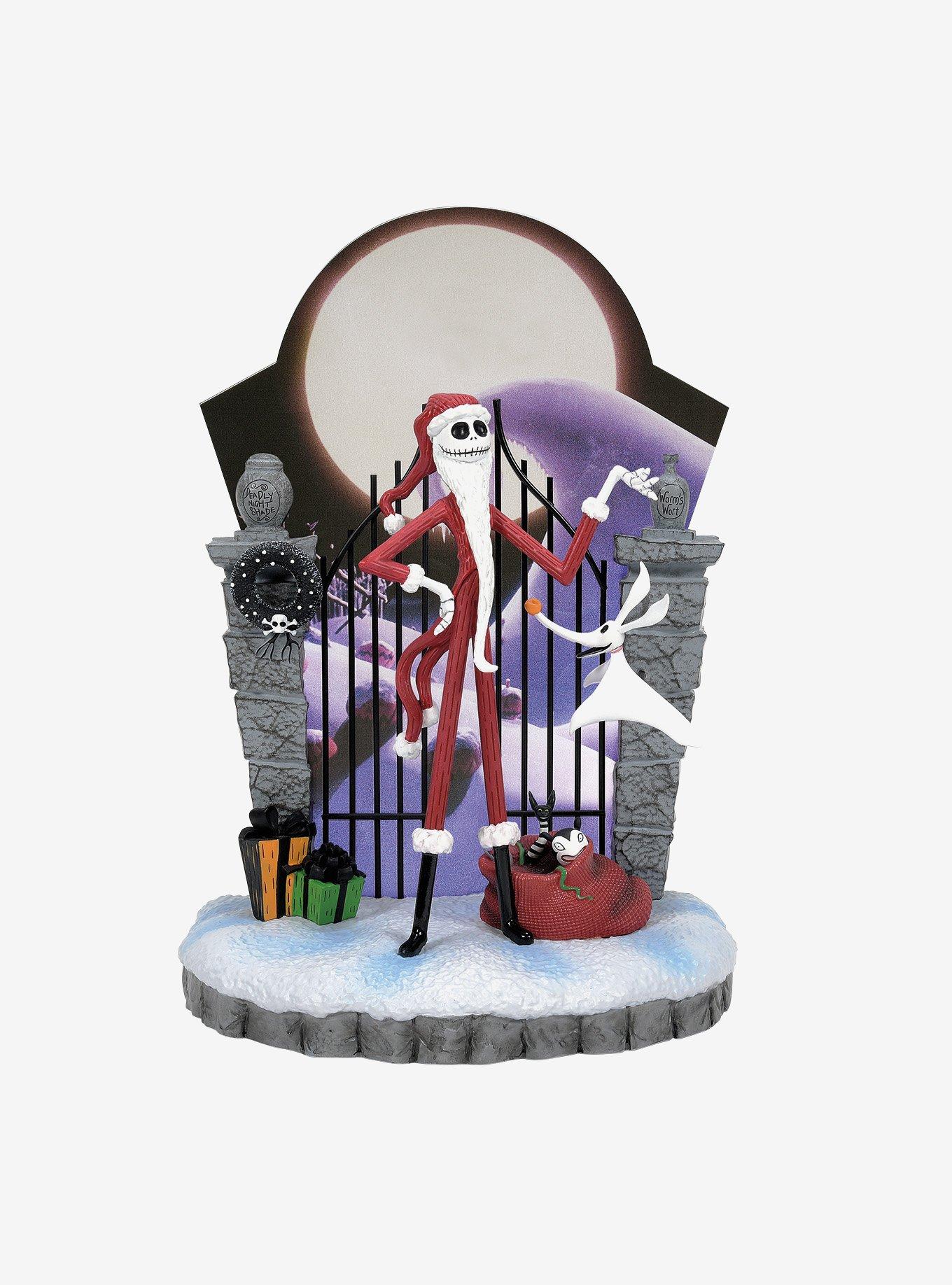 Disney Nightmare Before Christmas Santa Jack with Gate Figure, , hi-res