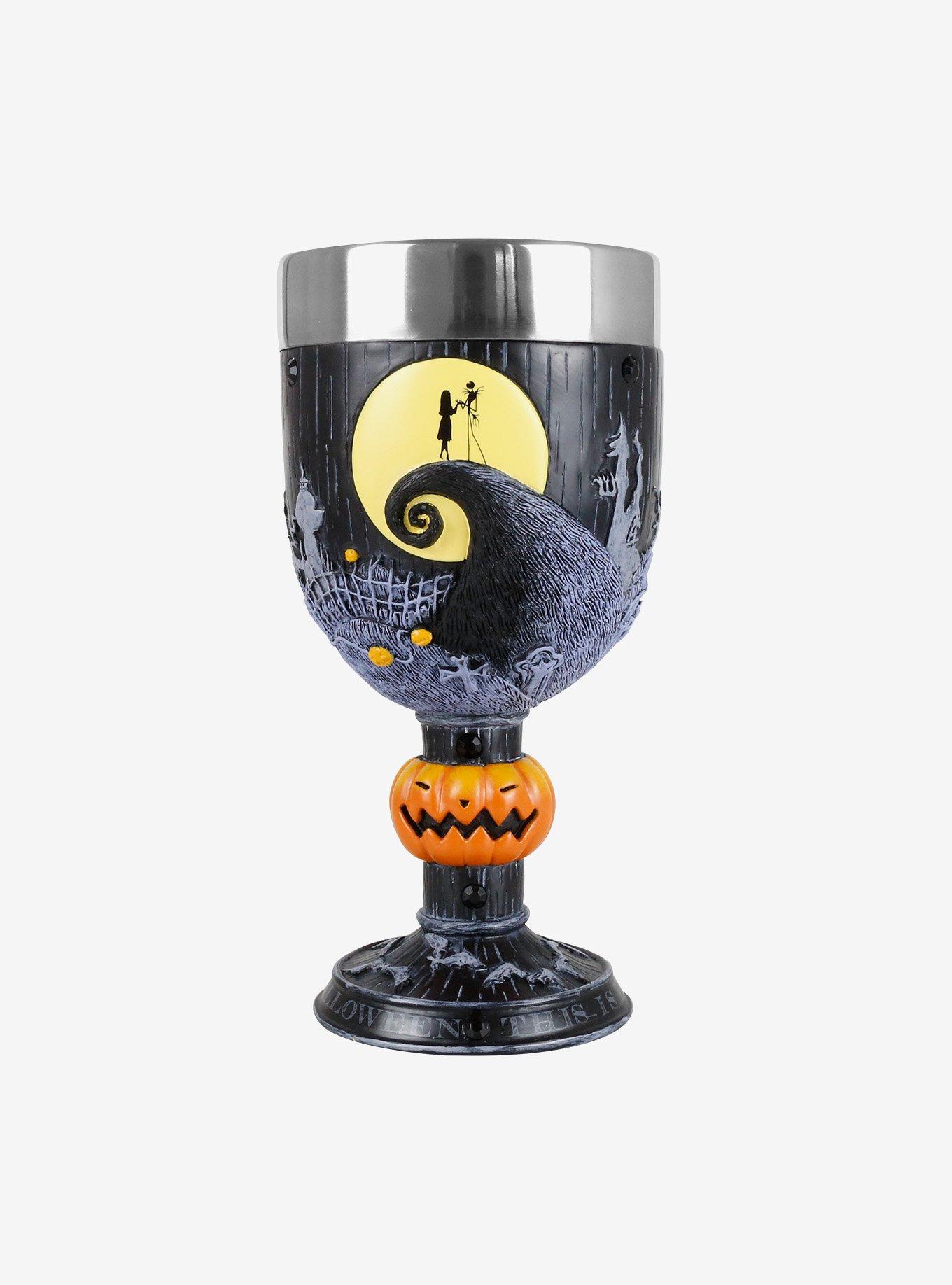 Disney Nightmare Before Christmas Nightmare Hill Scene Goblet, , hi-res