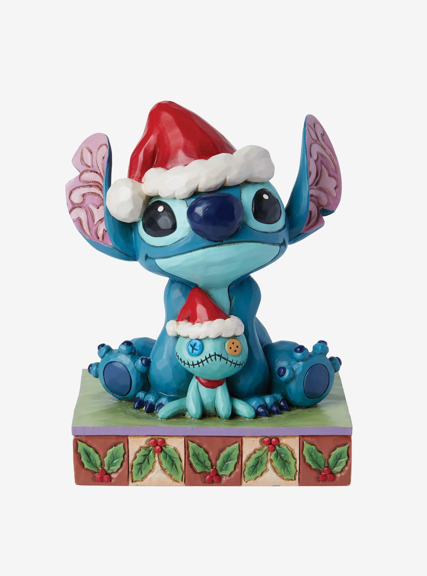 Disney Lilo & Stitch Santa Stitch with Scrump Jim Shore Figure, , hi-res